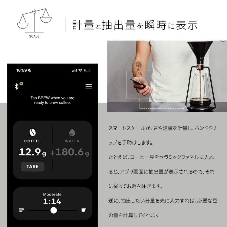 スマートコーヒードリッパーGINA