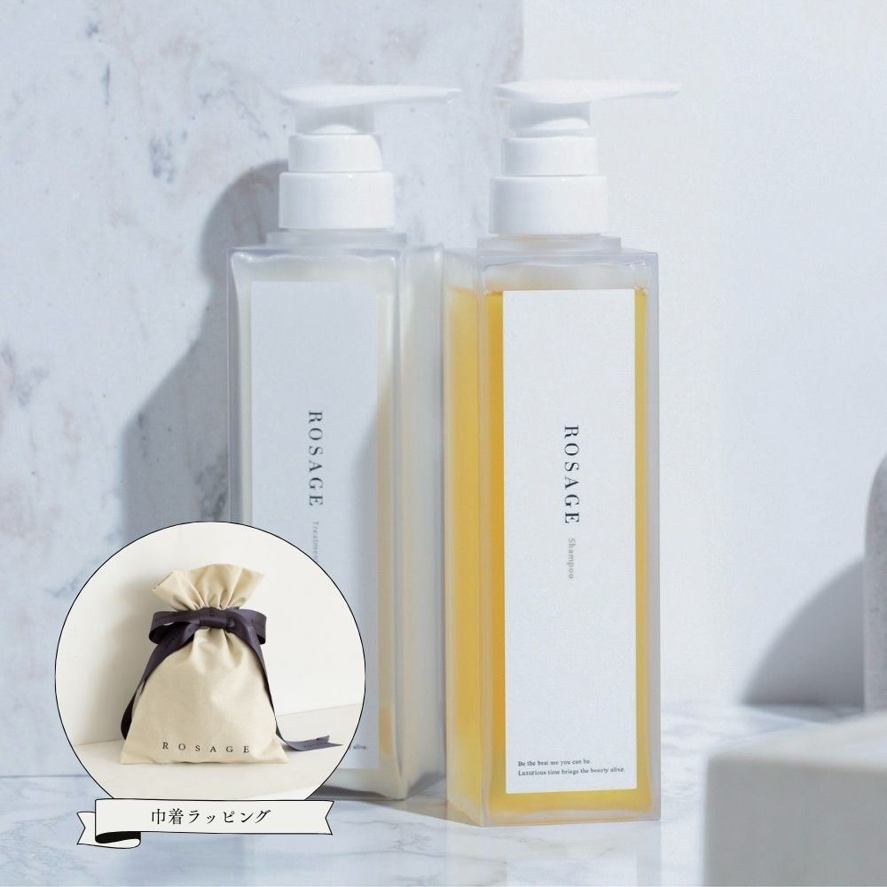 ROSAGEシャンプー&トリートメント 巾着バッグセット | Head Spa ZEN