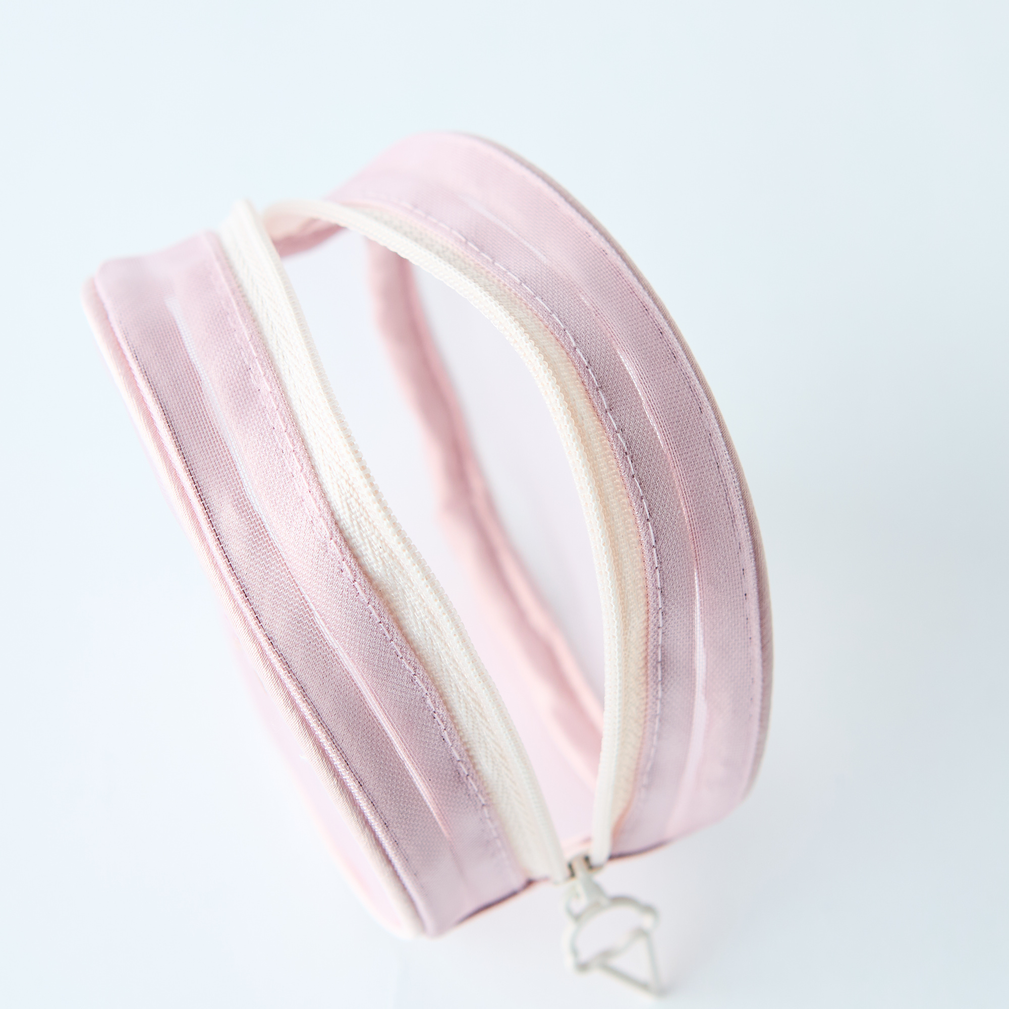 【WOMEN】アイス刺繍ラウンドポーチ