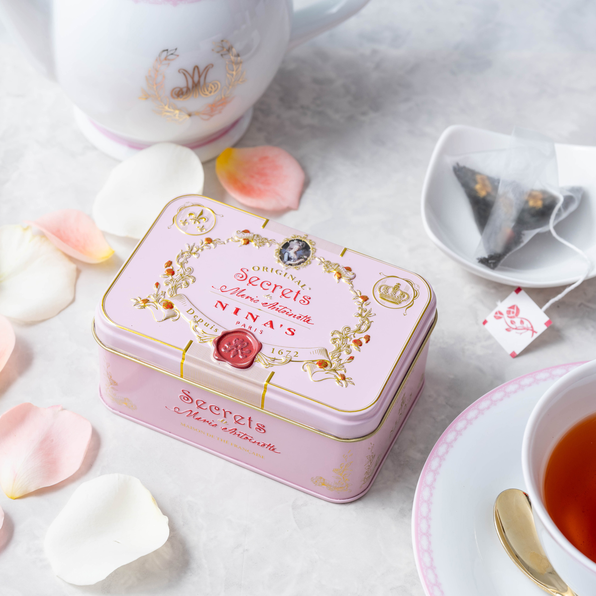 選べる紅茶とラスクの優雅なティータイムギフト