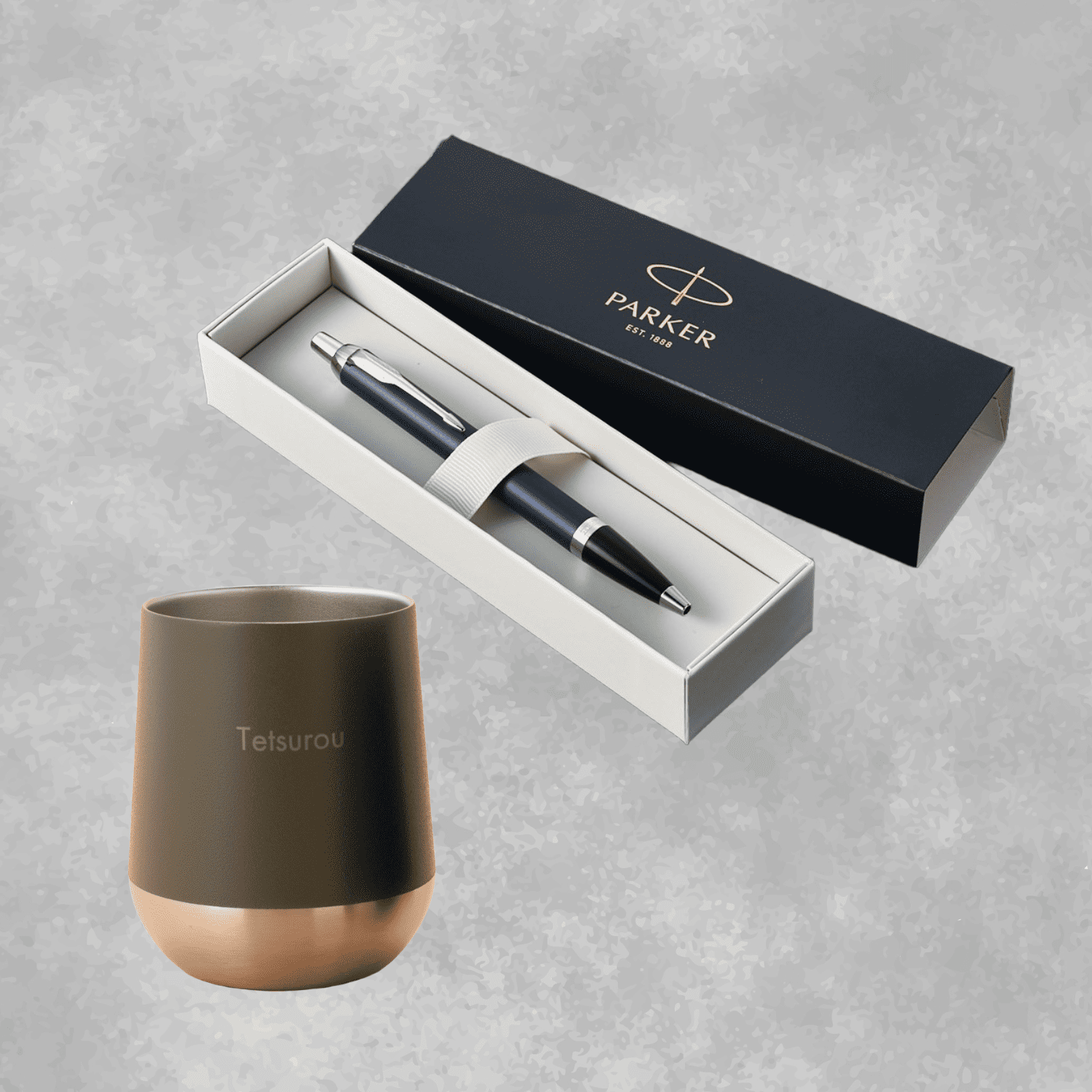 ZalattoサーモタンブラーとPARKER ボールペンセット