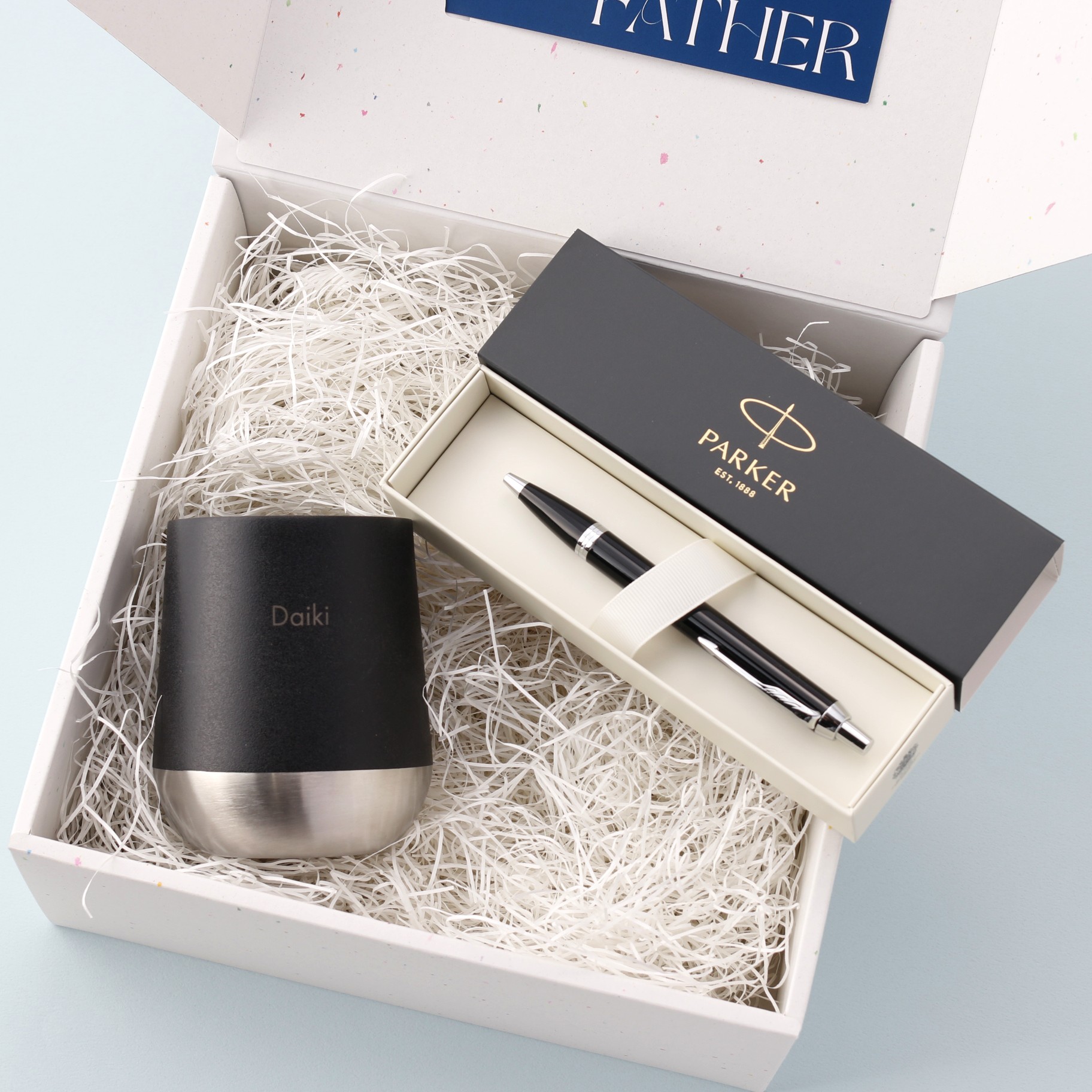 【BOXセット】ZalattoサーモタンブラーとPARKER ボールペンセット