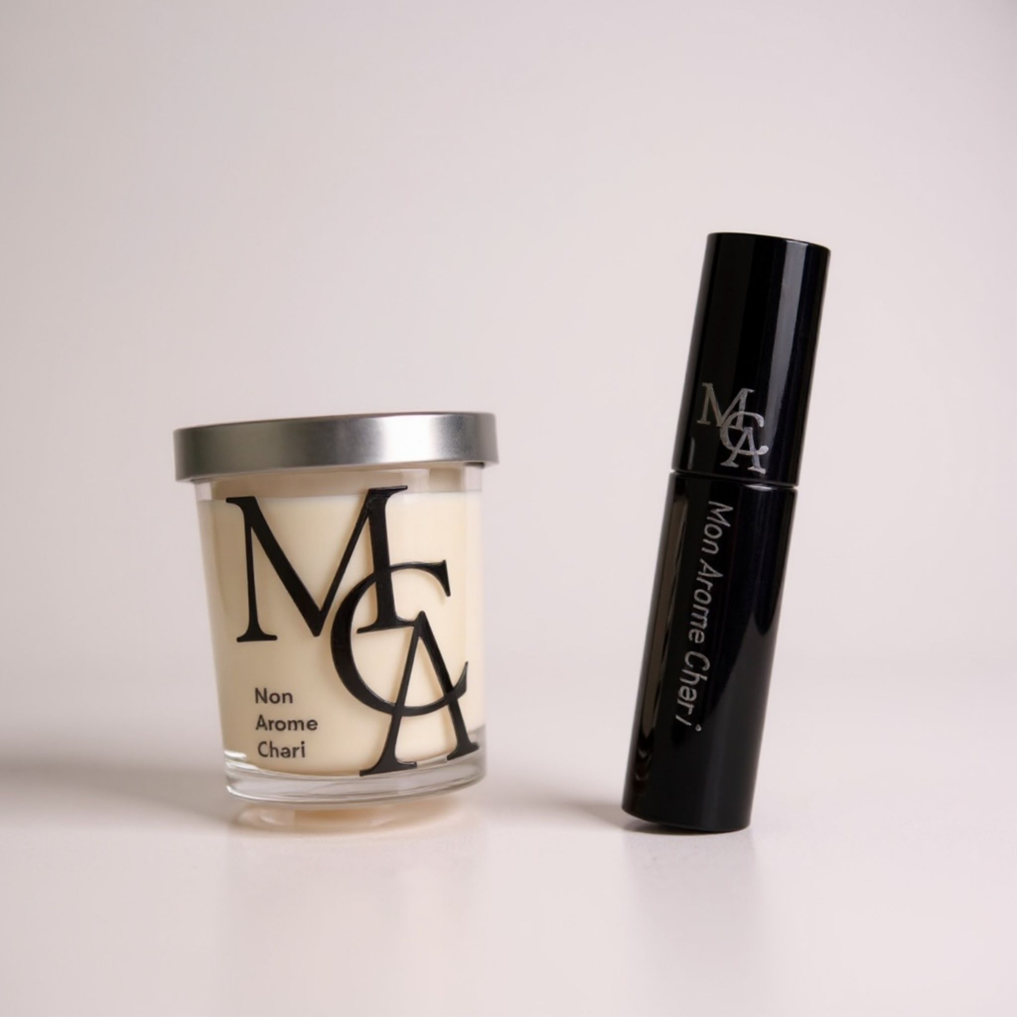 バレンタイン限定 お米ワックスキャンドル と消臭抗菌ファブリックミスト10ml  ギフトBOX