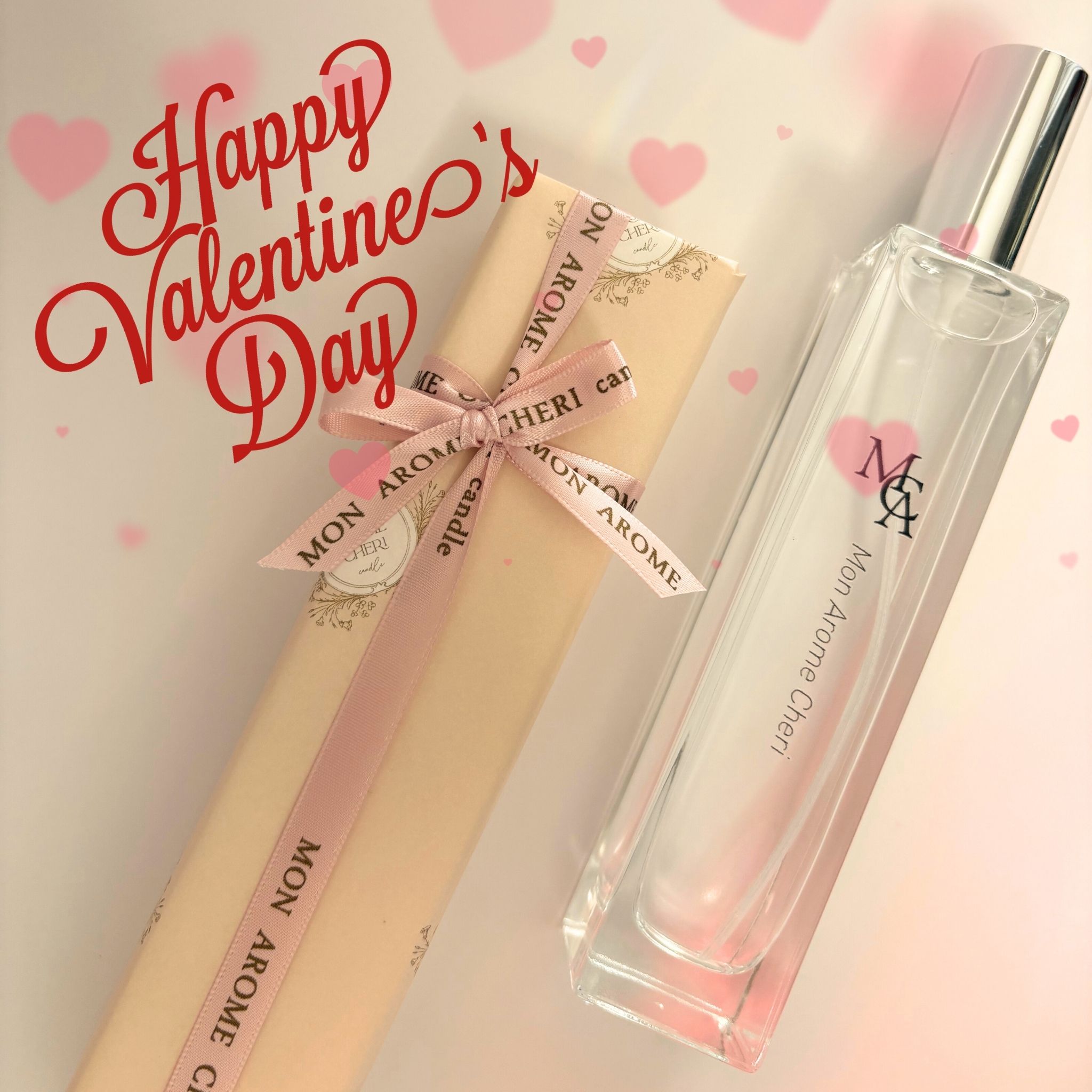 バレンタイン限定 ギフト箱入り100mLファブリックミスト 