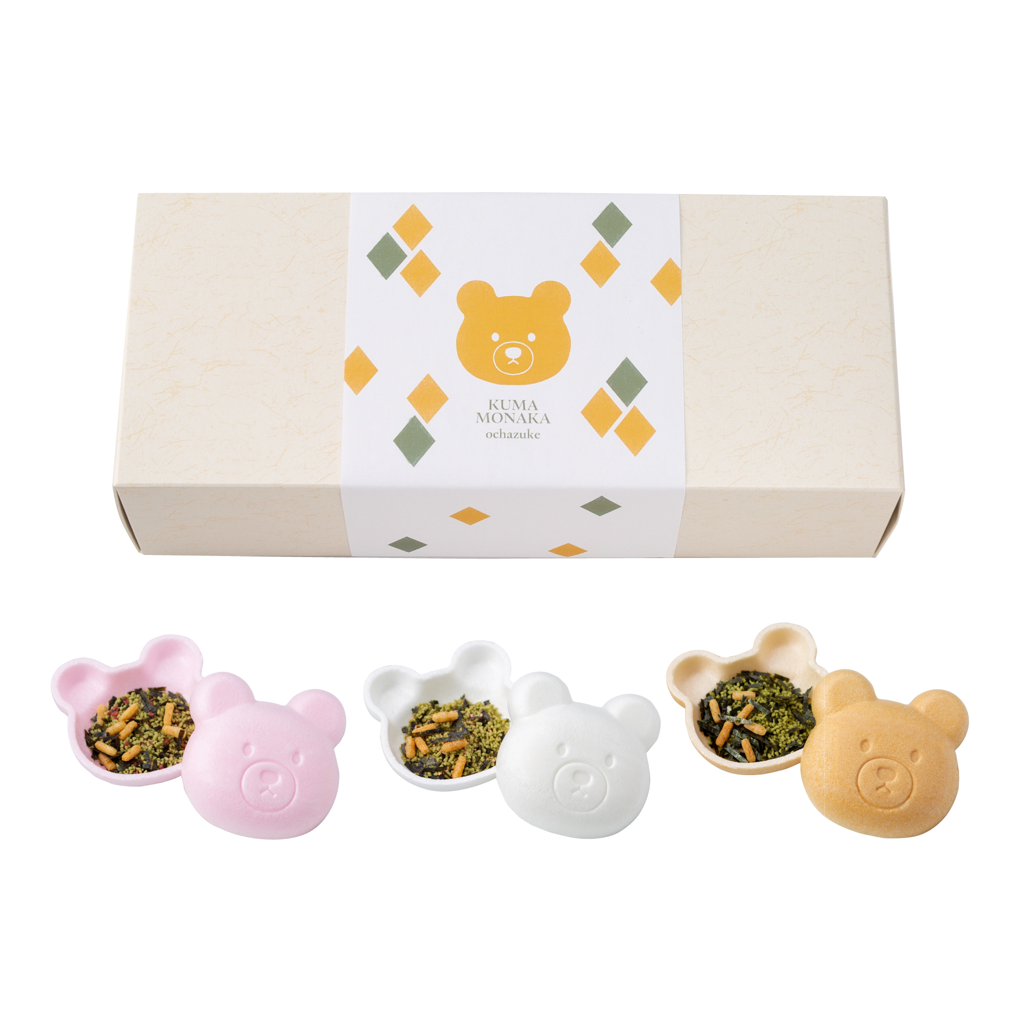 【くま最中 お茶漬け3種セット】