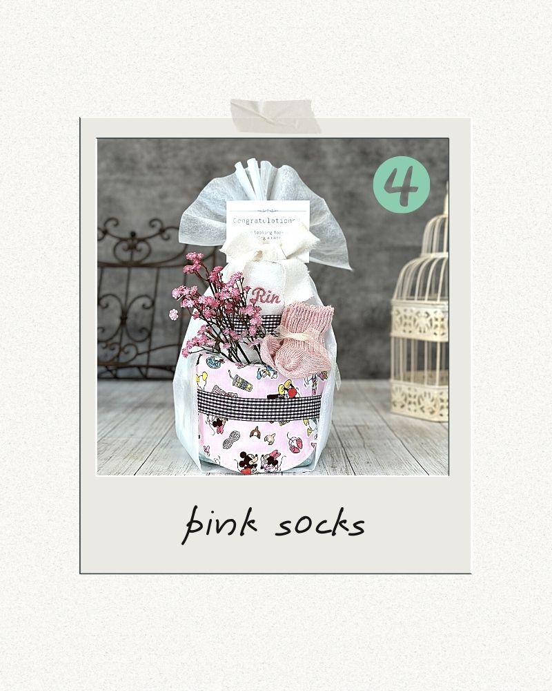 Hidingオリジナル オーダーメイドスタイとウォッシュタオルで作る名入れおむつケーキ