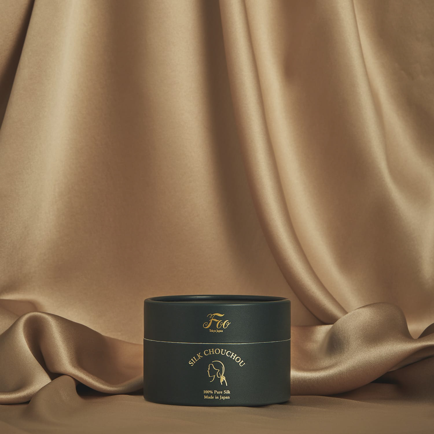 シルクシュシュセット ピンクベージュ ギフトBOX入り