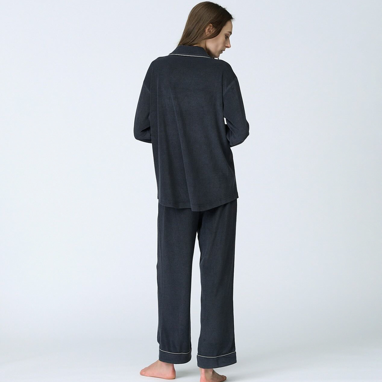 【セットアップ】コットンウールパイル パジャマ