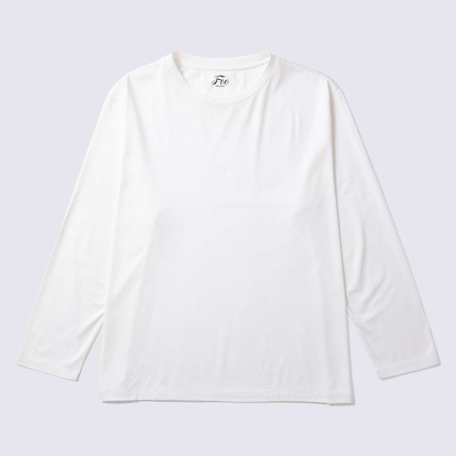 【ウィメンズ】シルクコットンロングスリーブTシャツ