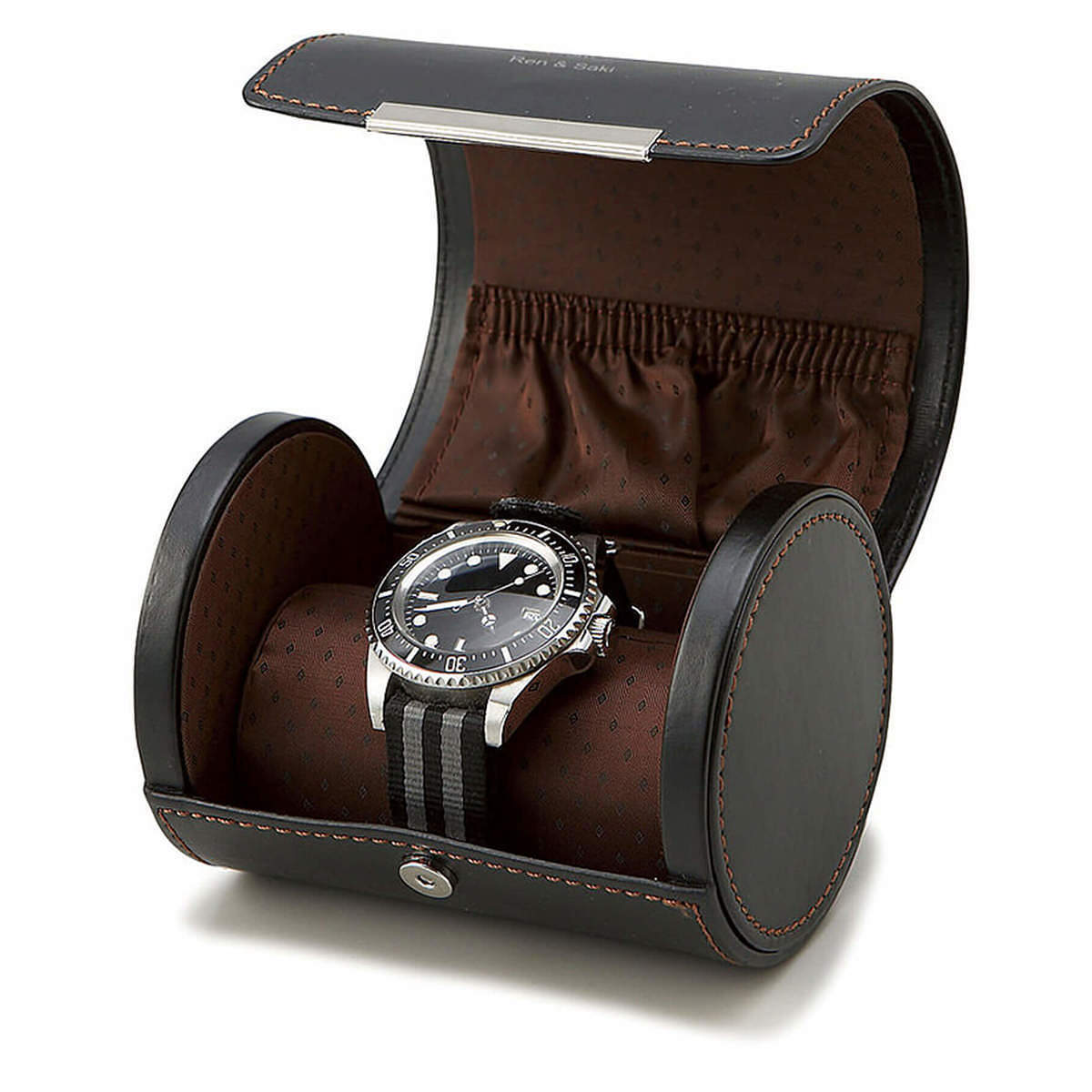 【名入れギフト】ネクタイ＆ウォッチケース