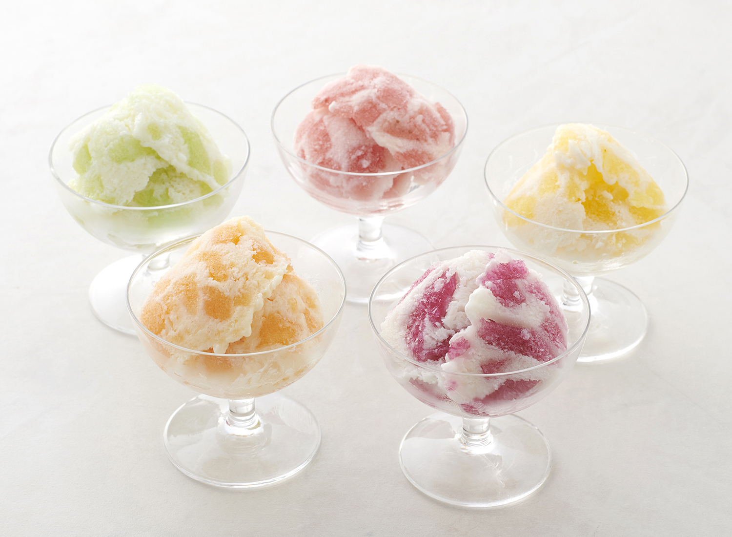 凍らせて食べる アイスデザート～国産フルーツ入り～6号