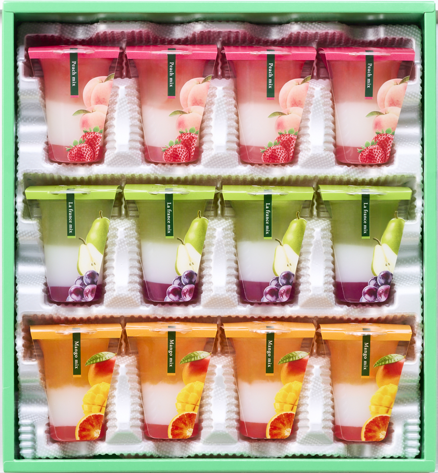 3層デザート ジュレパフェ～国産フルーツ入り～12号