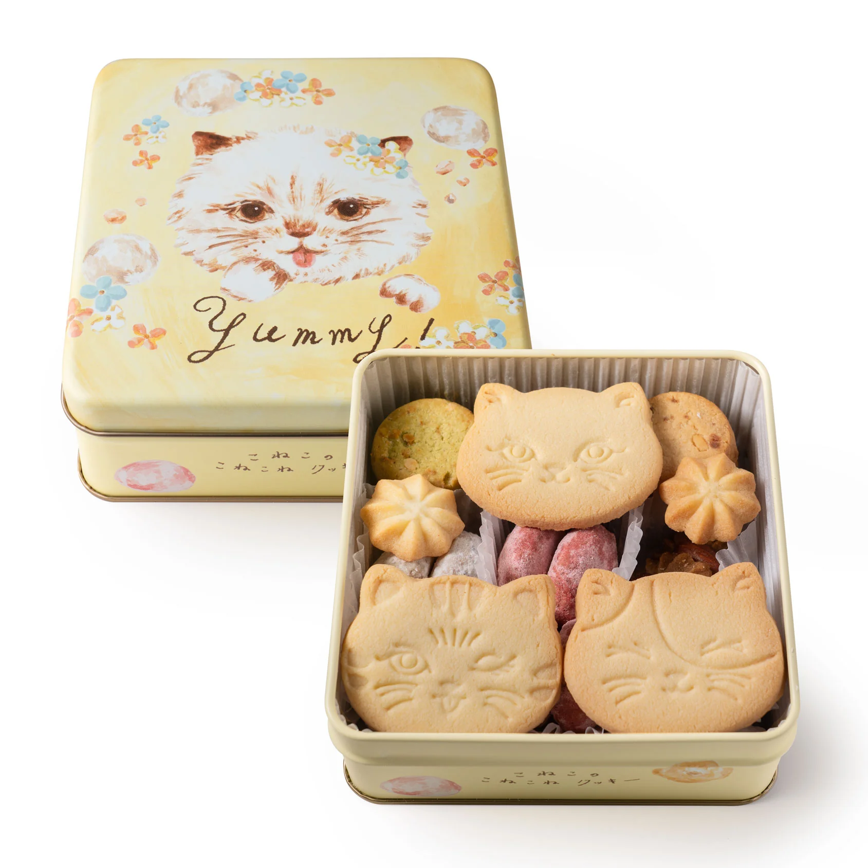 【BOX付き】選べる猫のクッキーとホットアイマスクセット