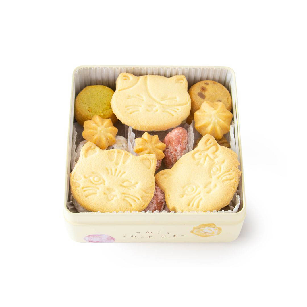 【BOX付き】選べる猫のクッキーとホットアイマスクセット