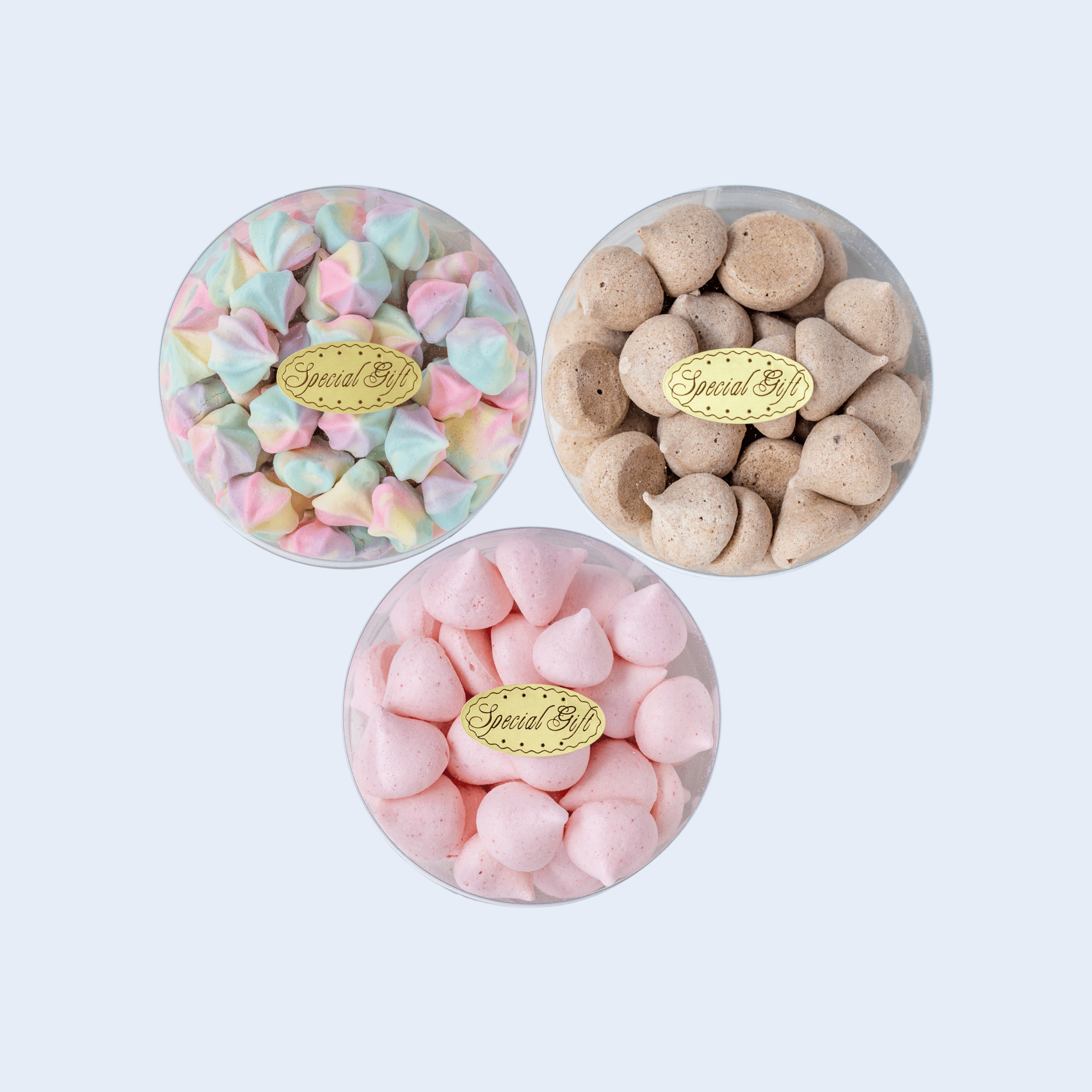 メレンゲ菓子（クリスタルボックス）3個セット | アンドンカフェの