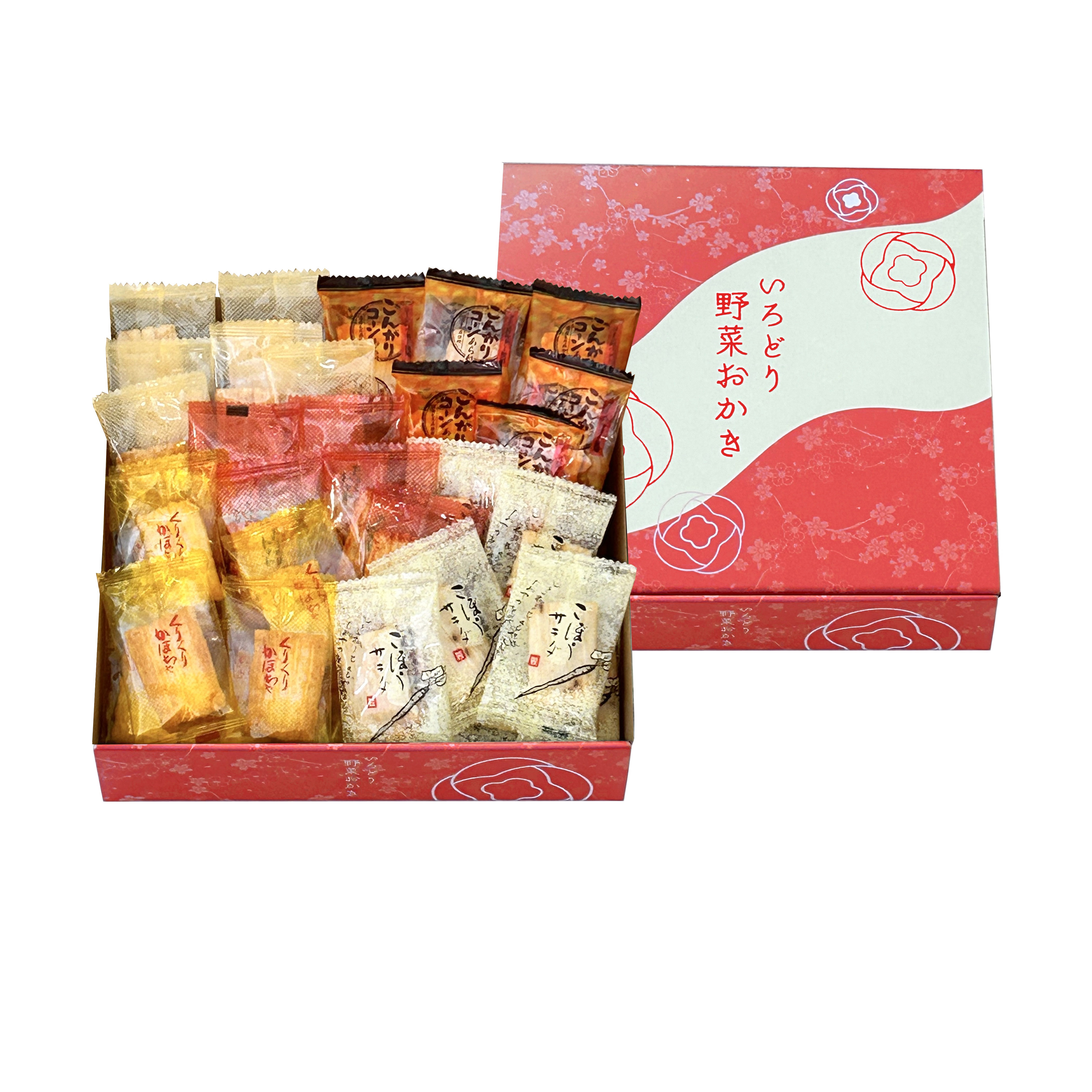 いろどり野菜おかき