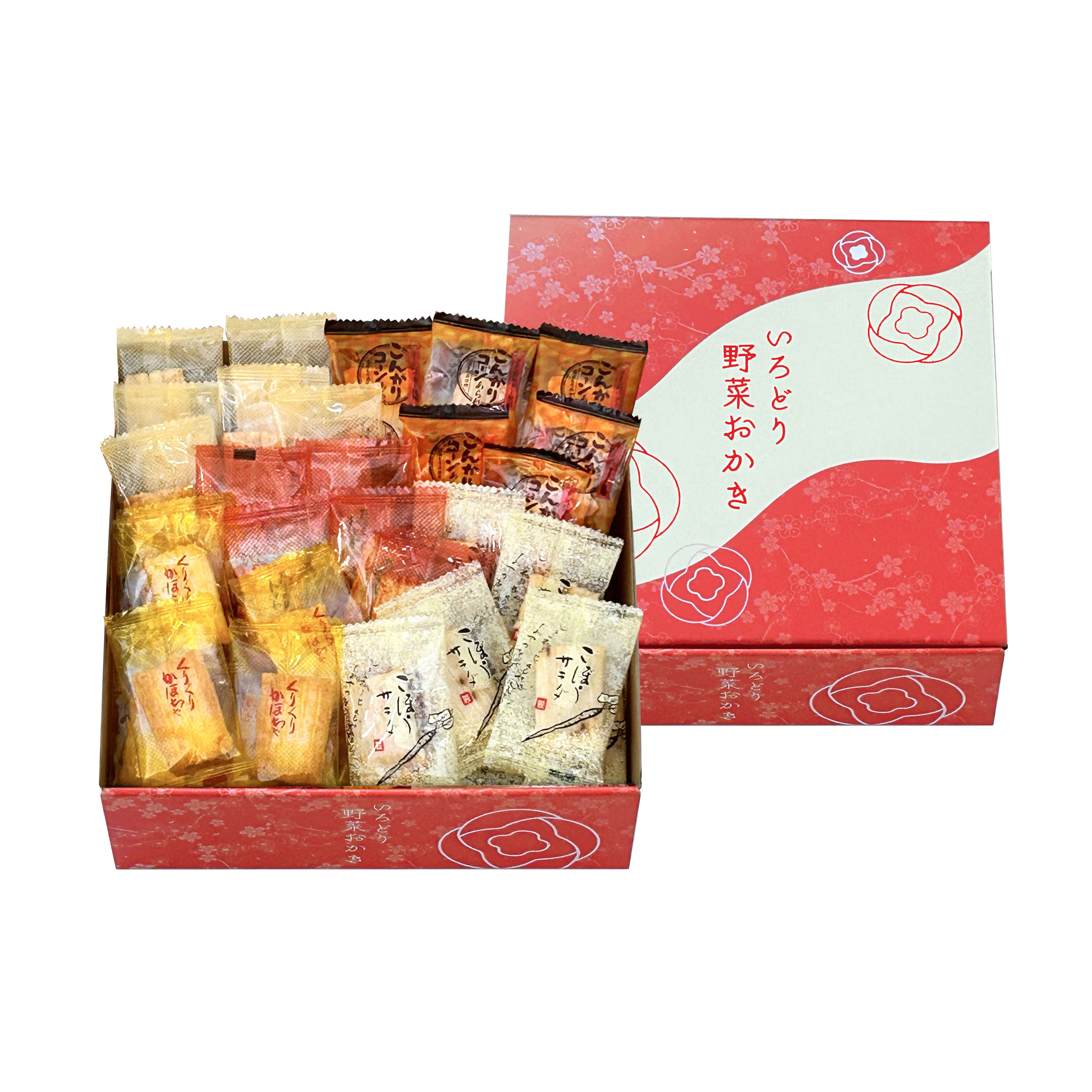 いろどり野菜おかき