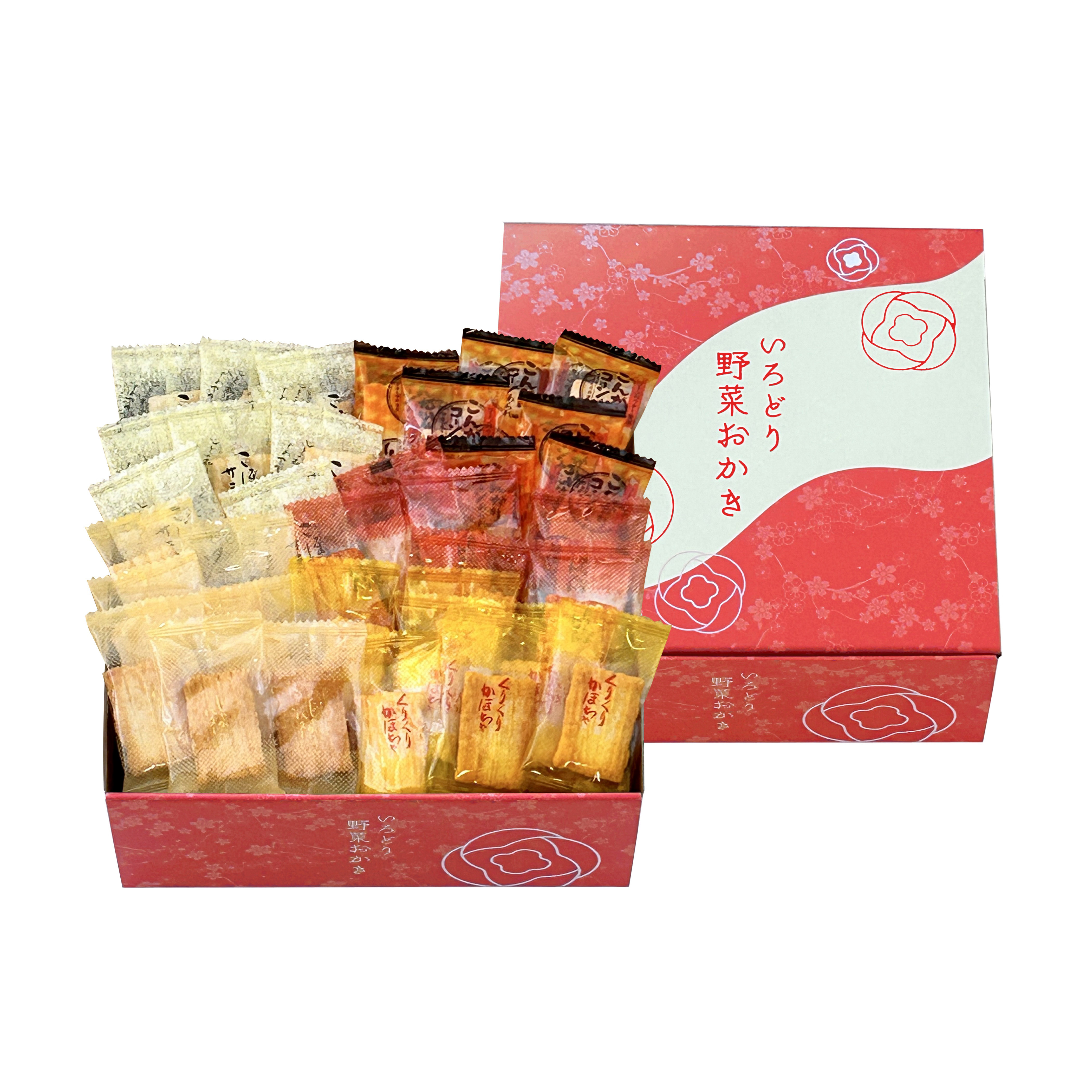 いろどり野菜おかき