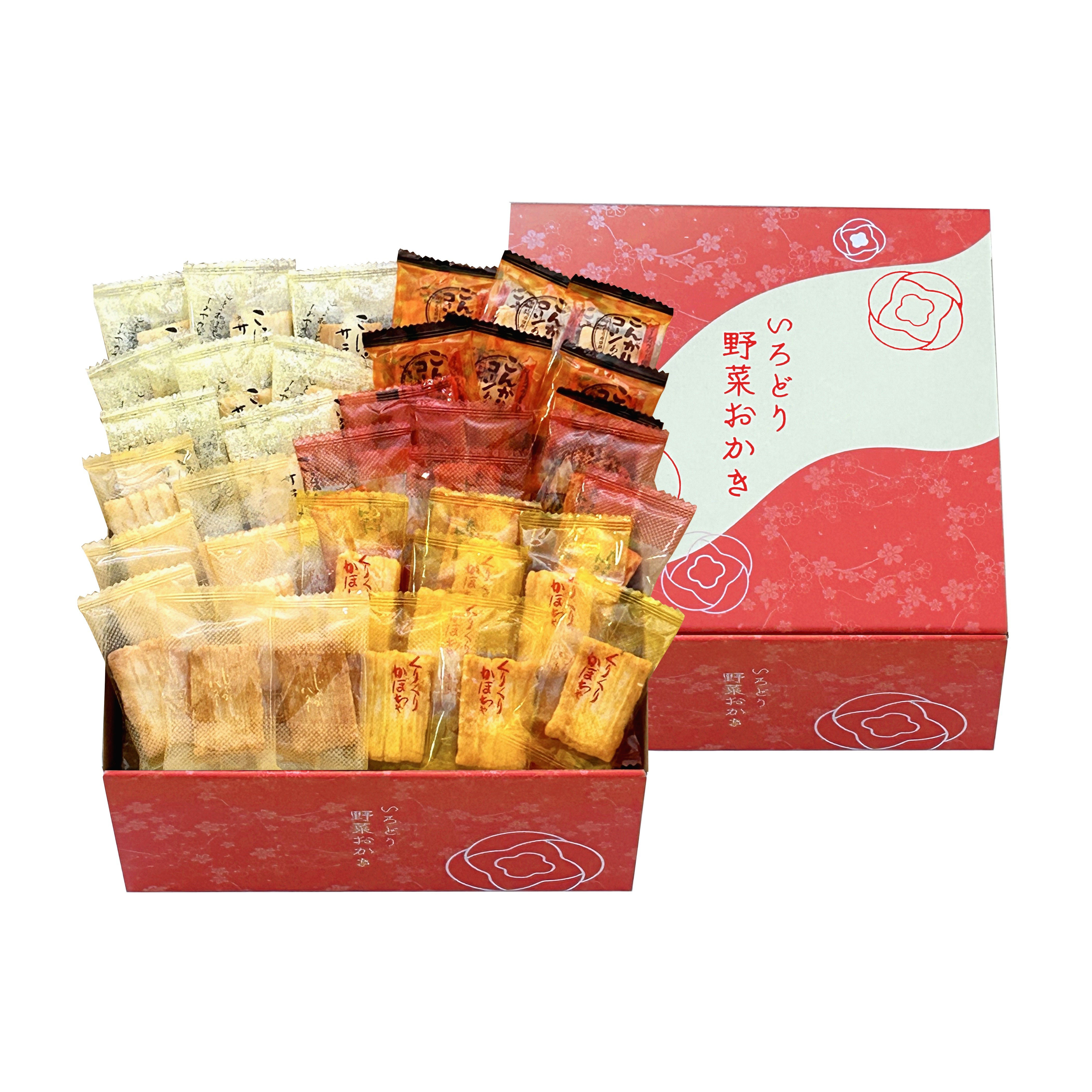 いろどり野菜おかき