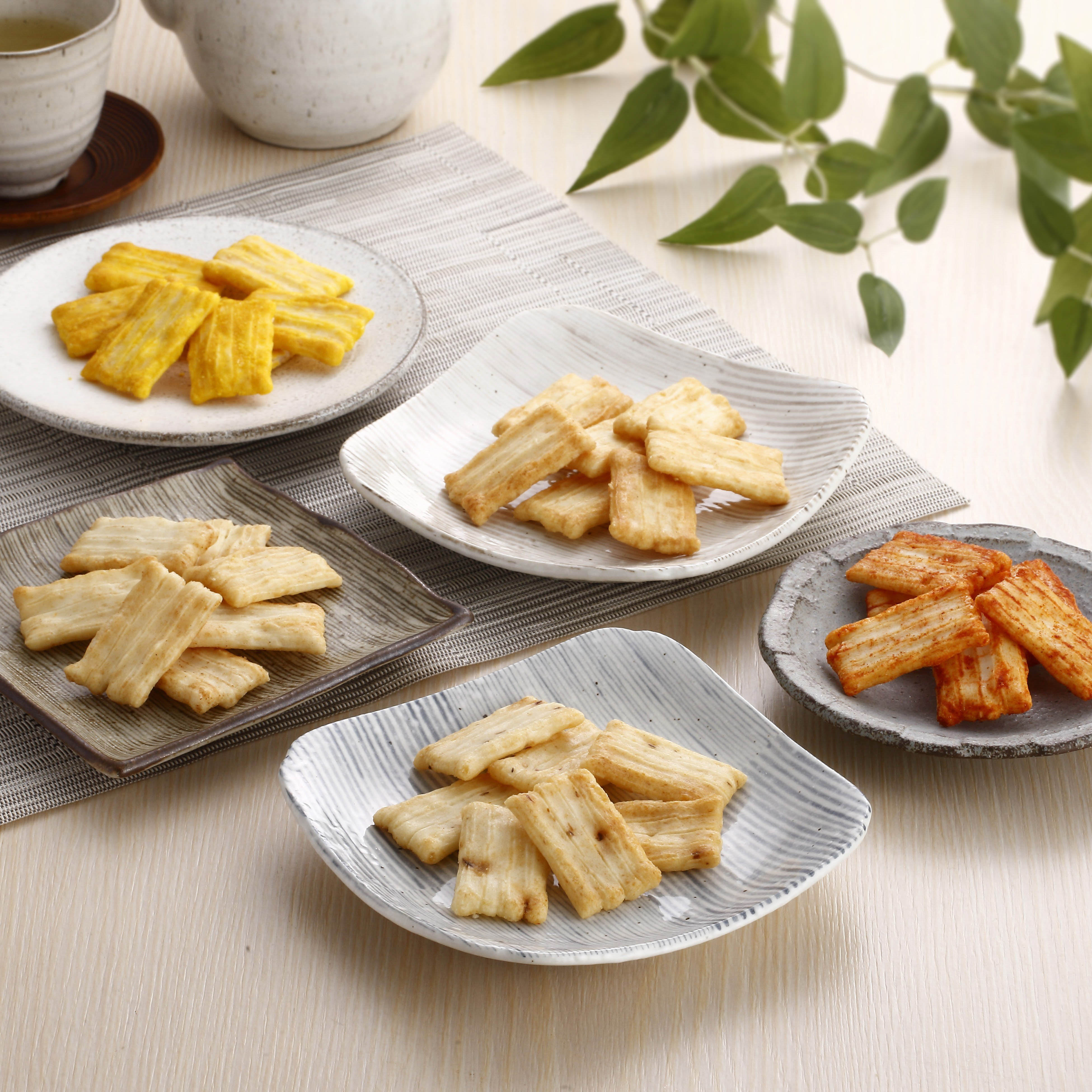 いろどり野菜おかき