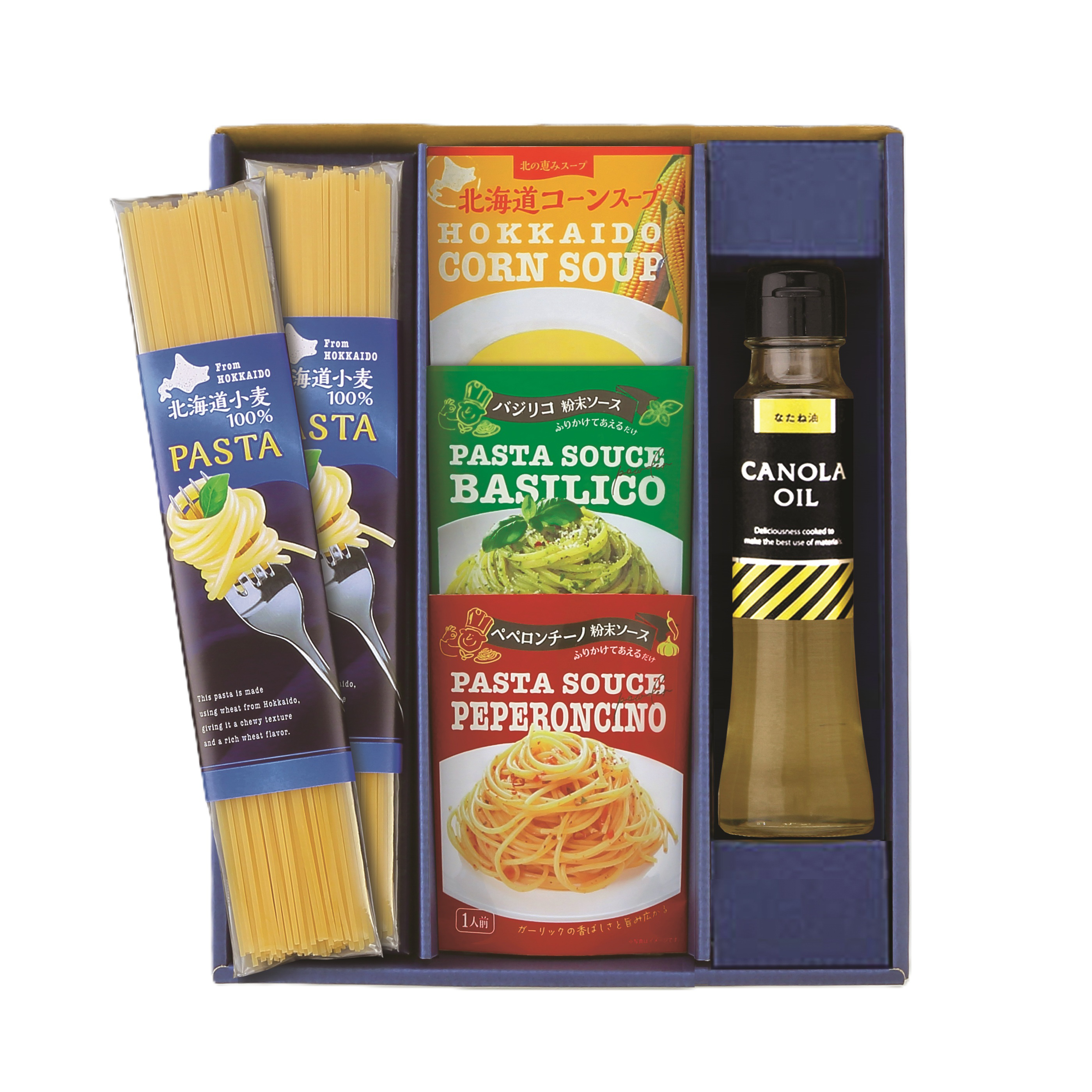 大地の恵み北海道便パスタ＆スープセット