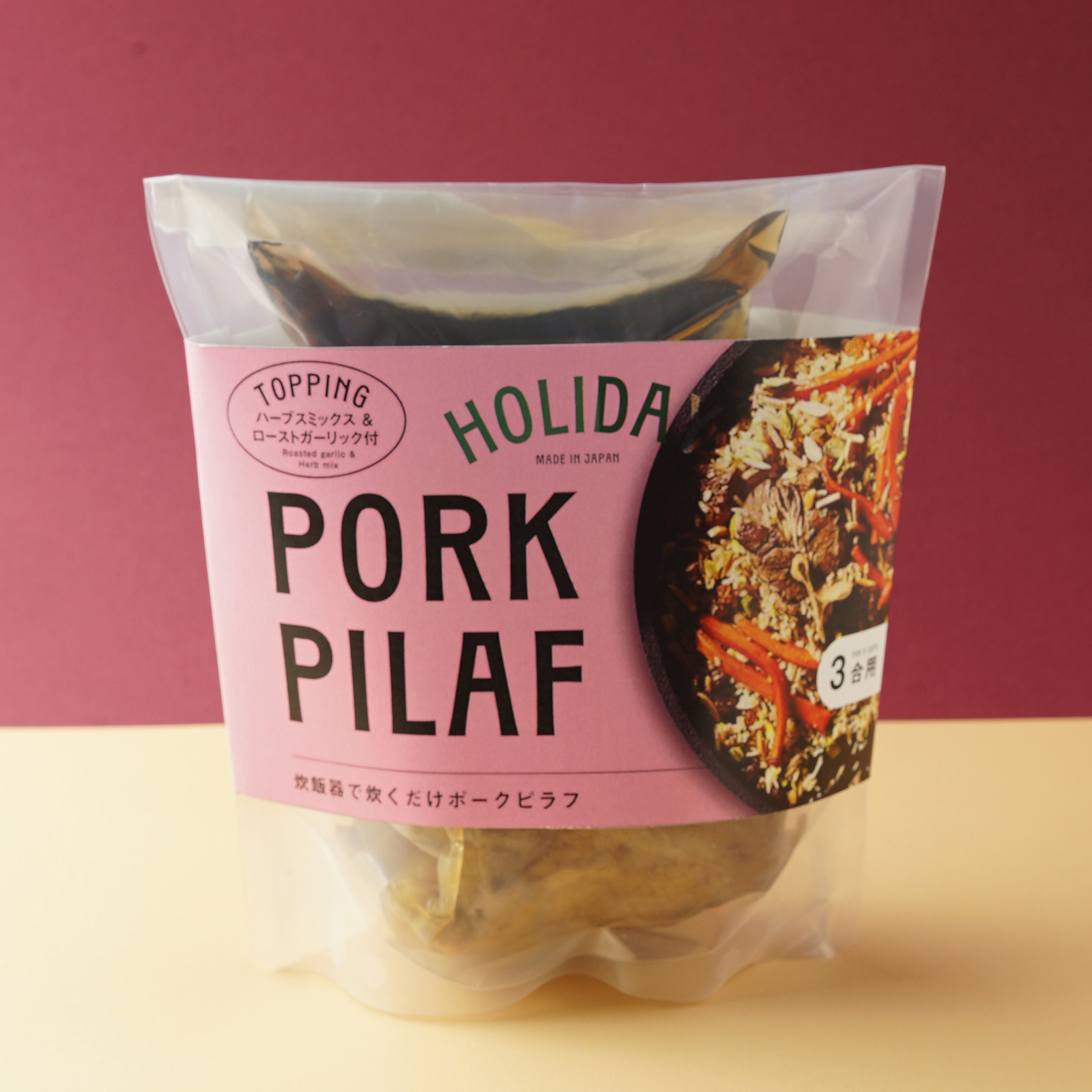 【記念日に！】ペアで楽しむミニボトルワインと炊くだけピラフのディナーセット