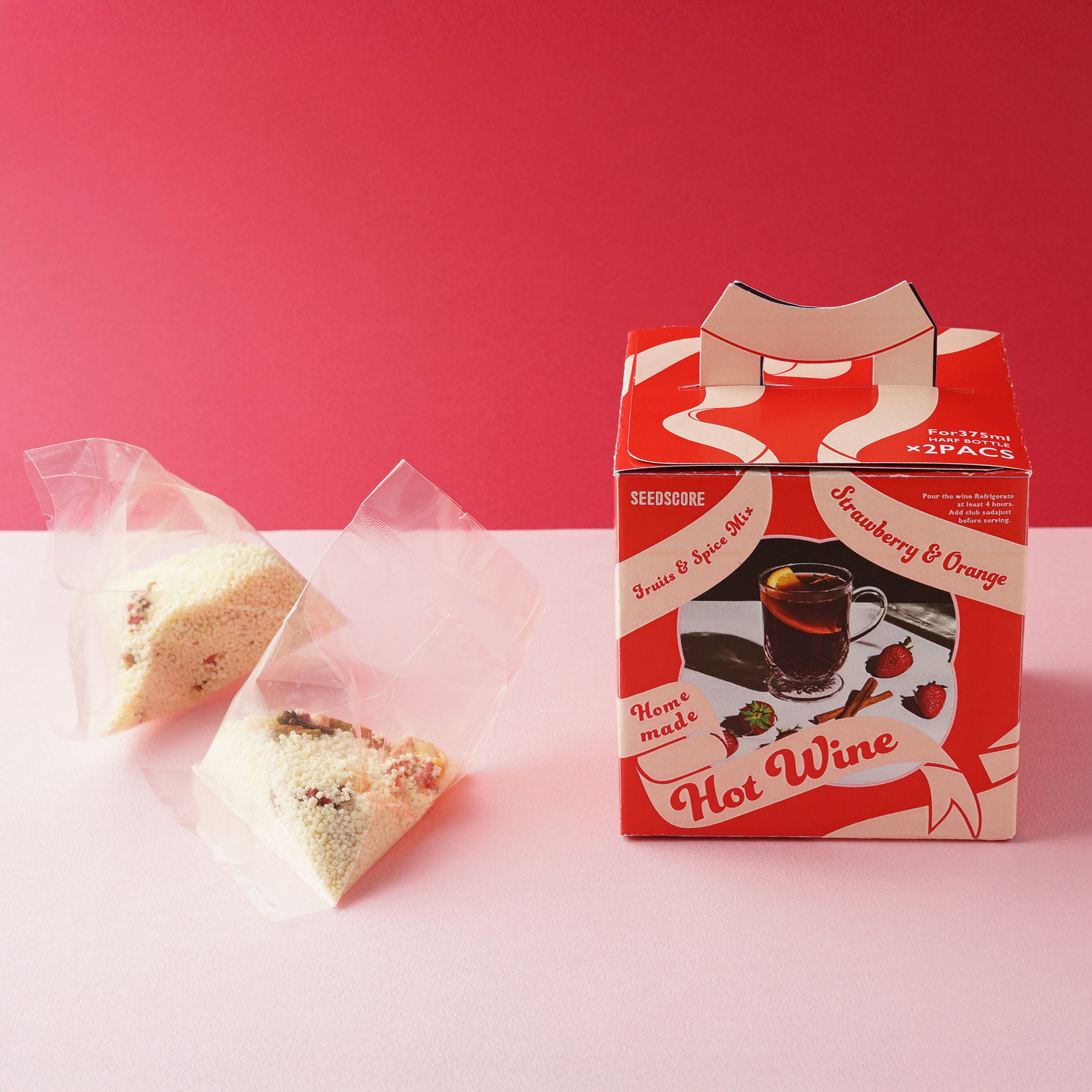 【記念日に！】選べるホットワインセットと炊くだけピラフのディナーセット