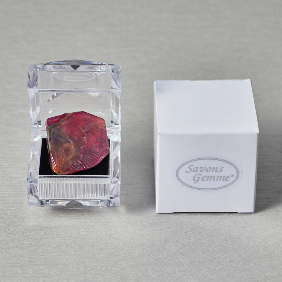 【ボックスセット】宝石石鹸と星型ハンカチのセット(ジュエルキャンディ付)