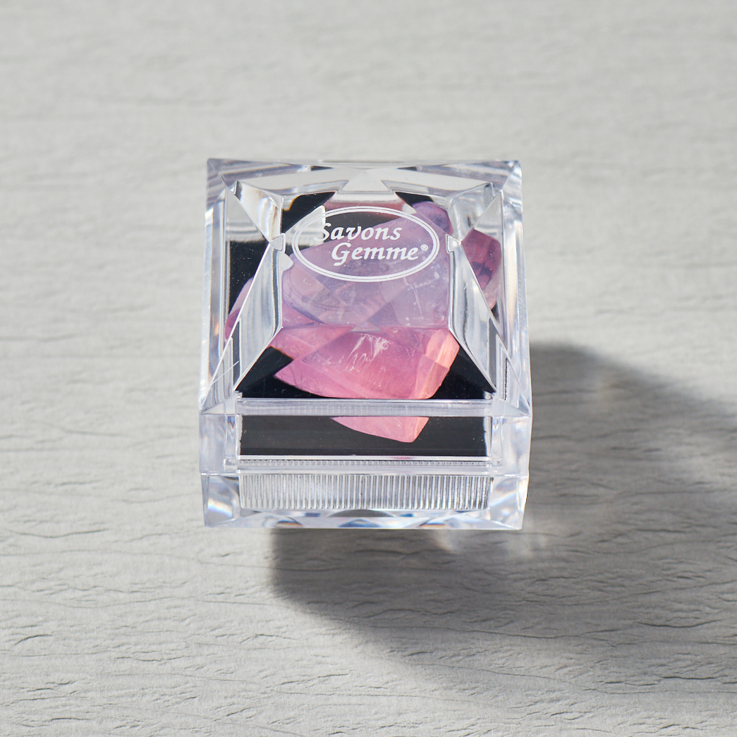 【ボックスセット】宝石石鹸と星型ハンカチのセット(ジュエルキャンディ付)