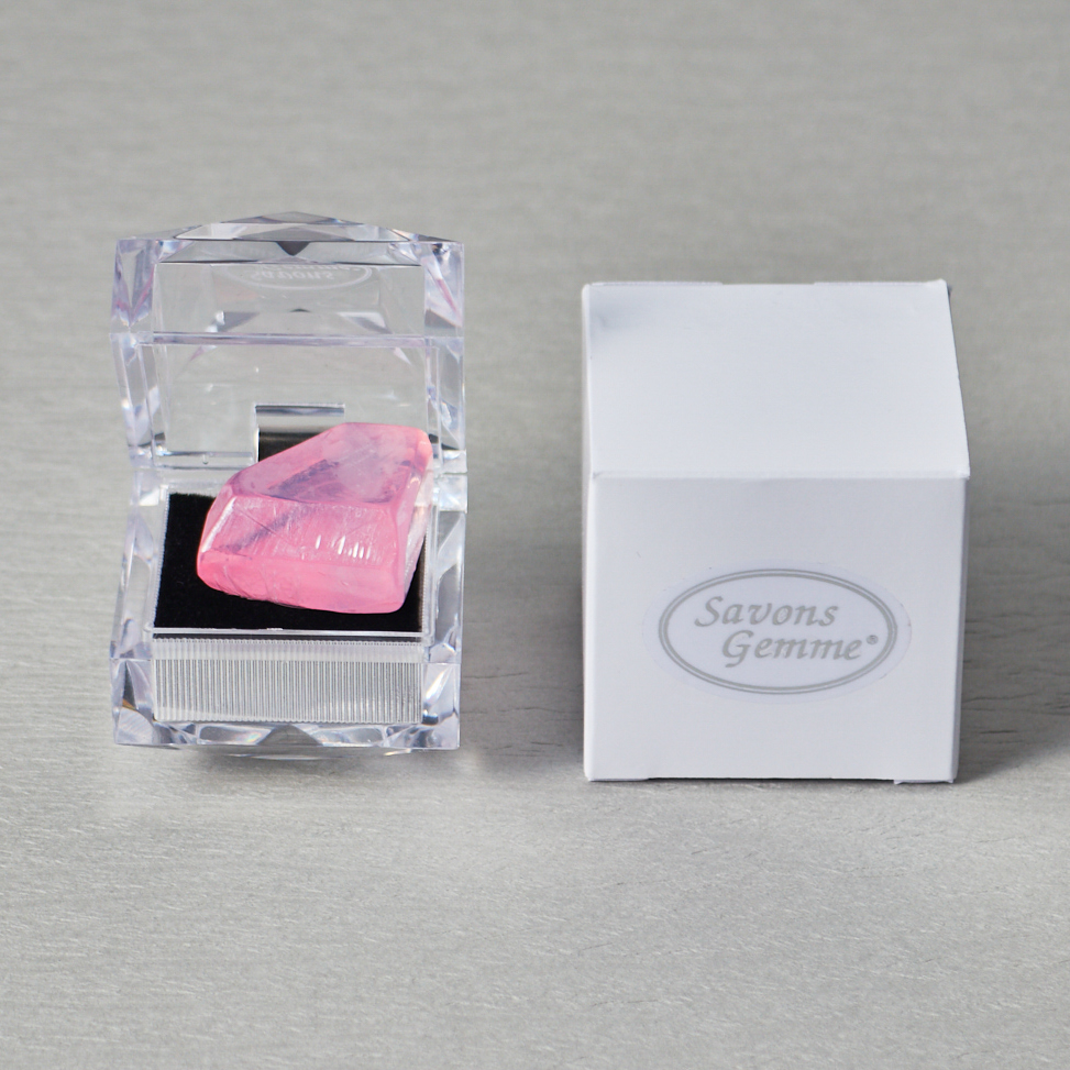 【ボックスセット】宝石石鹸と星型ハンカチのセット(ジュエルキャンディ付)