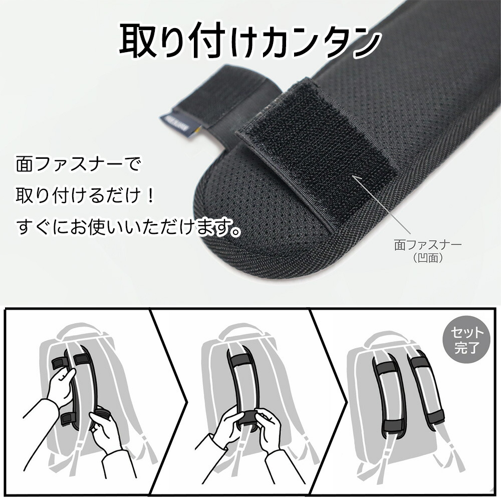 ジェルトロン ショルダーパッド リュック用