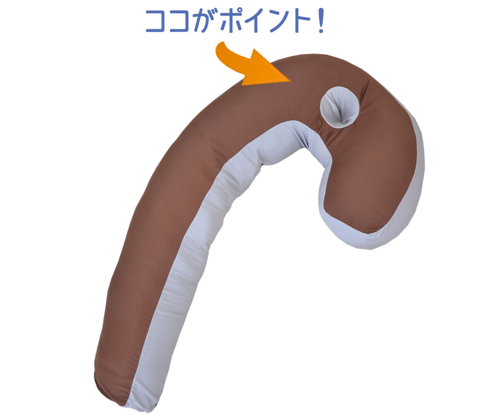 フランスベッド スリープバンテージピロー ブラウン