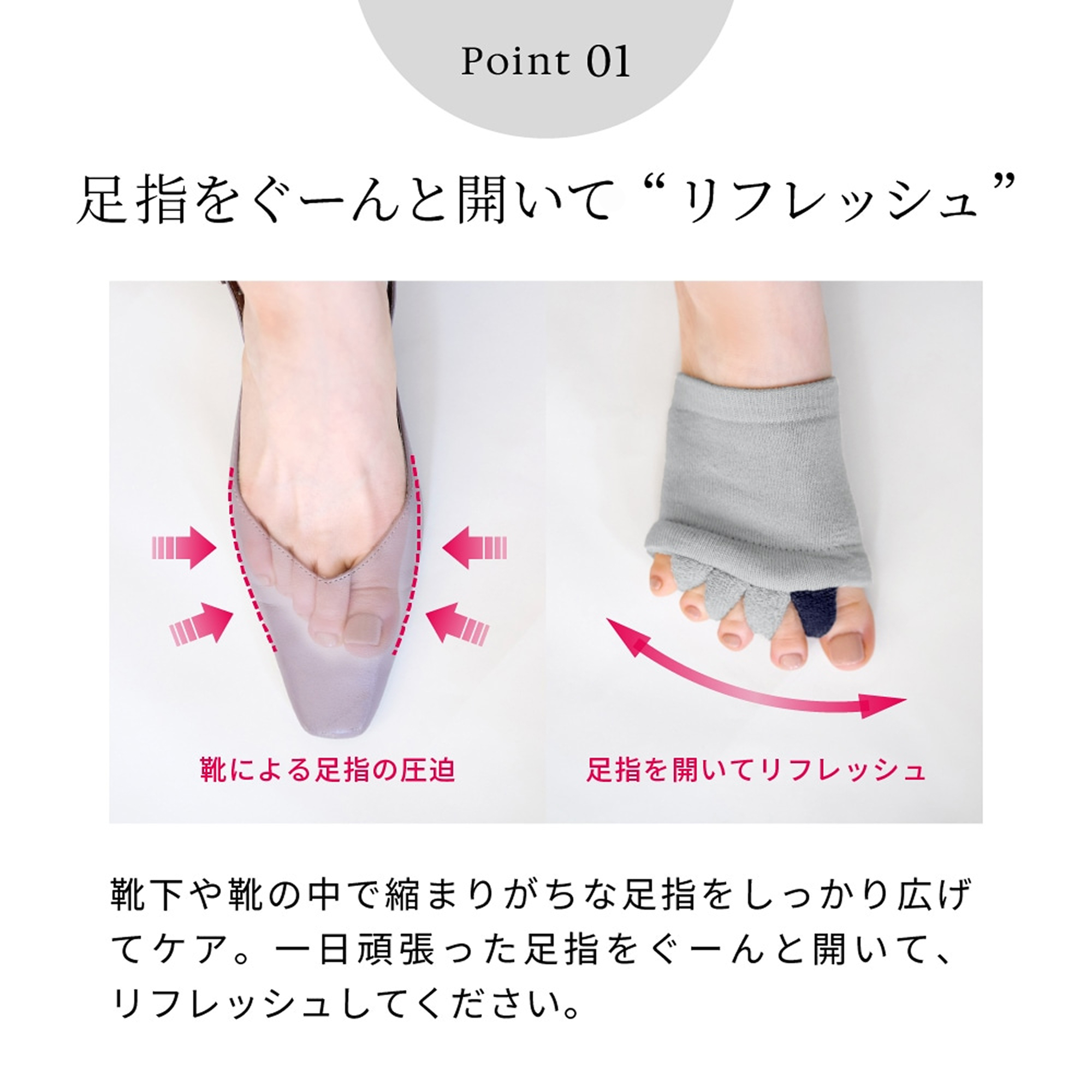 足指リフレソックス