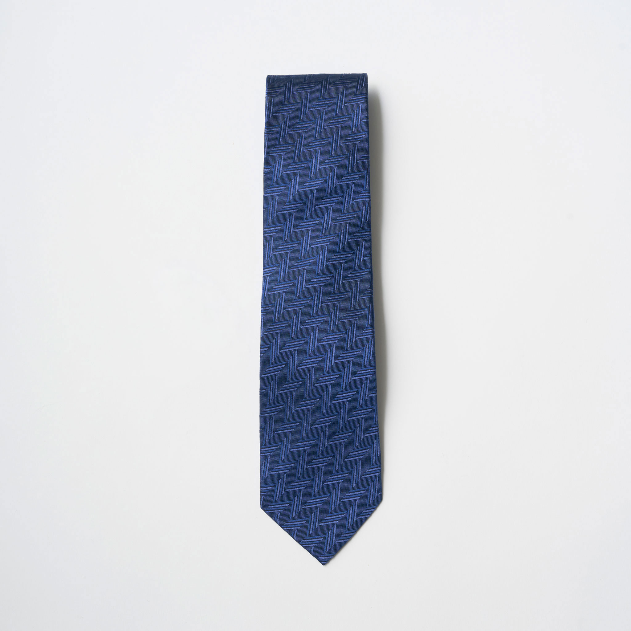 ネクタイ＆タイバー シリンダーBOXセット＜ジオメトリック＞