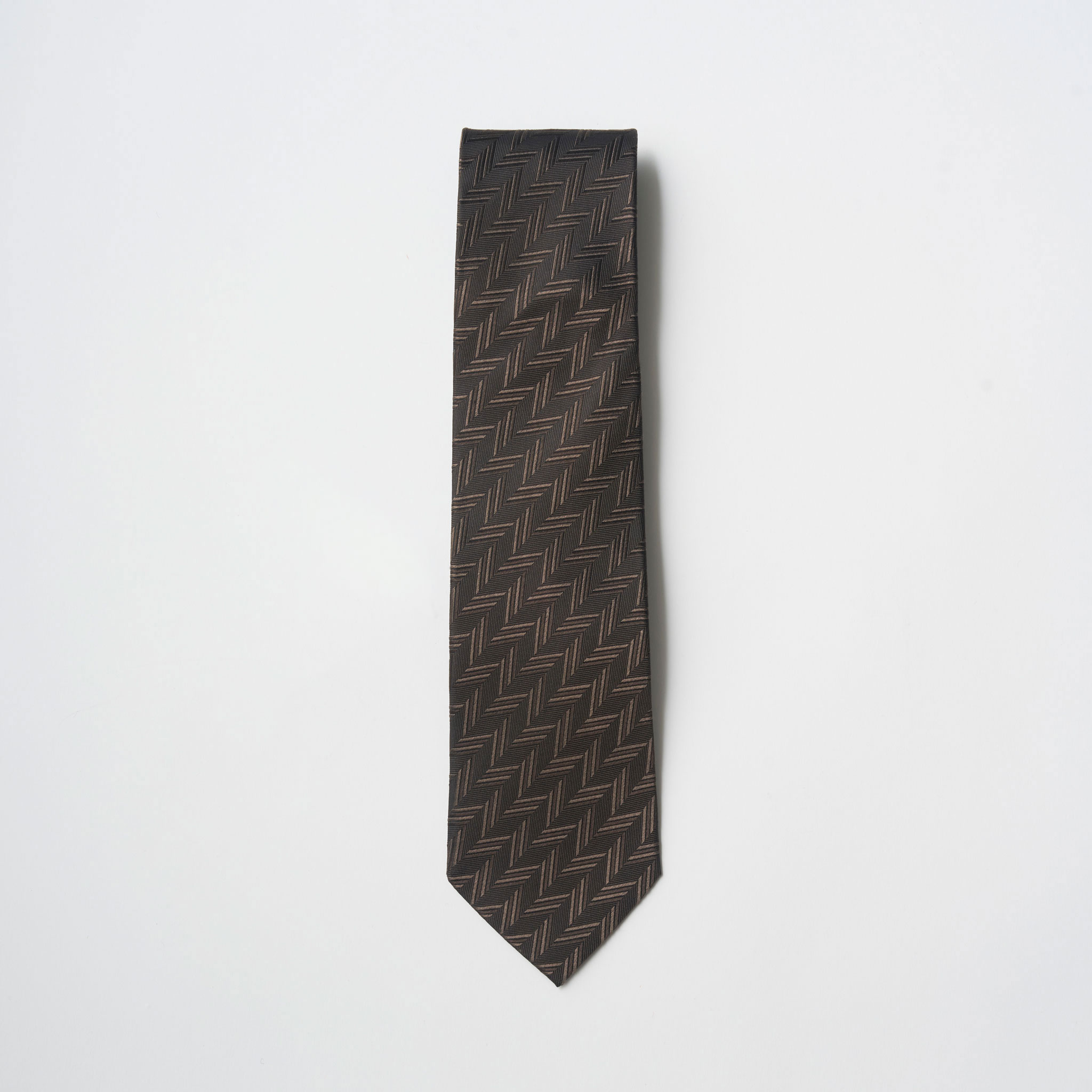 ネクタイ＆タイバー シリンダーBOXセット＜ジオメトリック＞