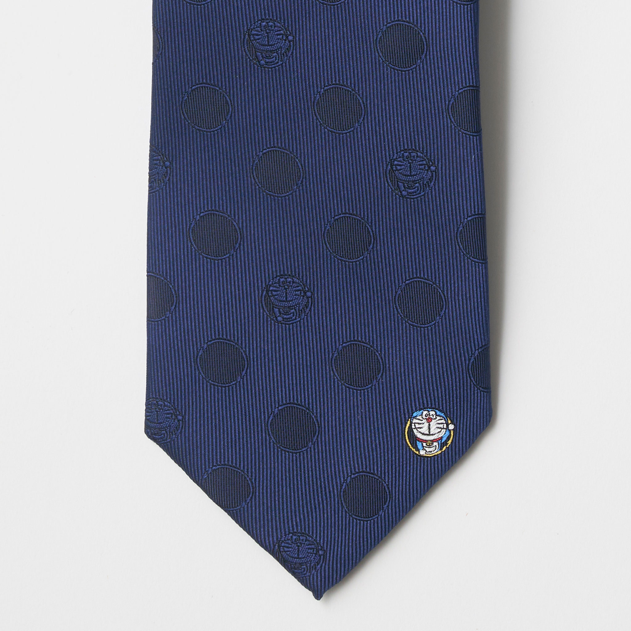 ドラえもん 通り抜けフープワンポイントネクタイ