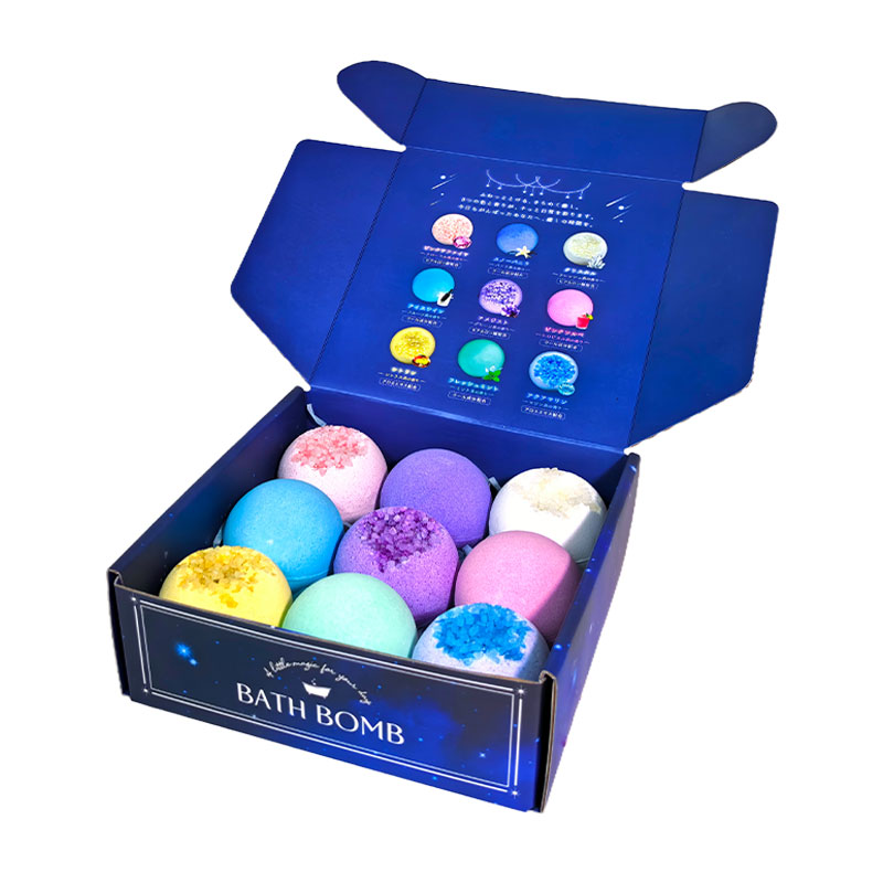 Relysia Night cool バスボム クール成分 & 美容成分配合