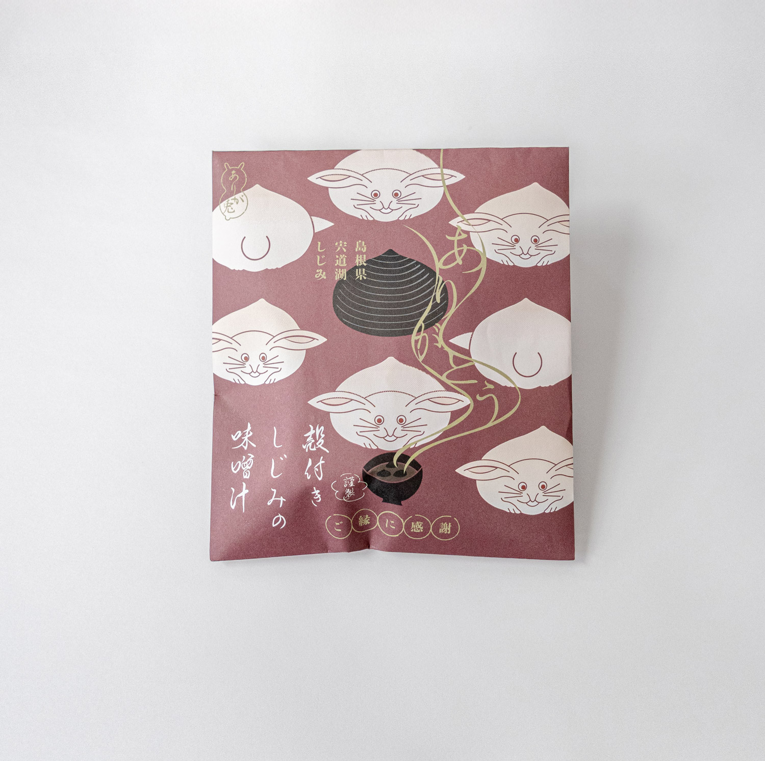 縁結びの国からのギフトセット(味噌汁の素×2　お米2合)