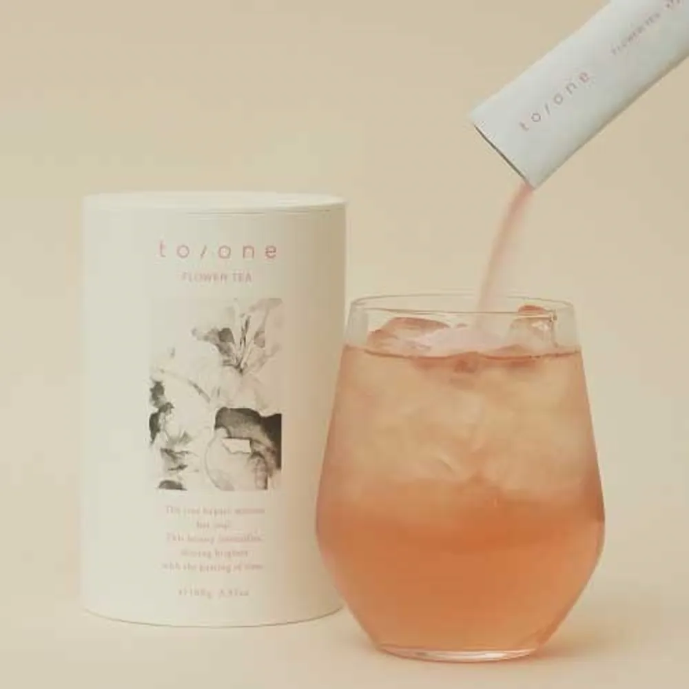 《数量限定桜パッケージ》to/one美容フラワーティー&人気セラムorハンドクリームorオードトワレ