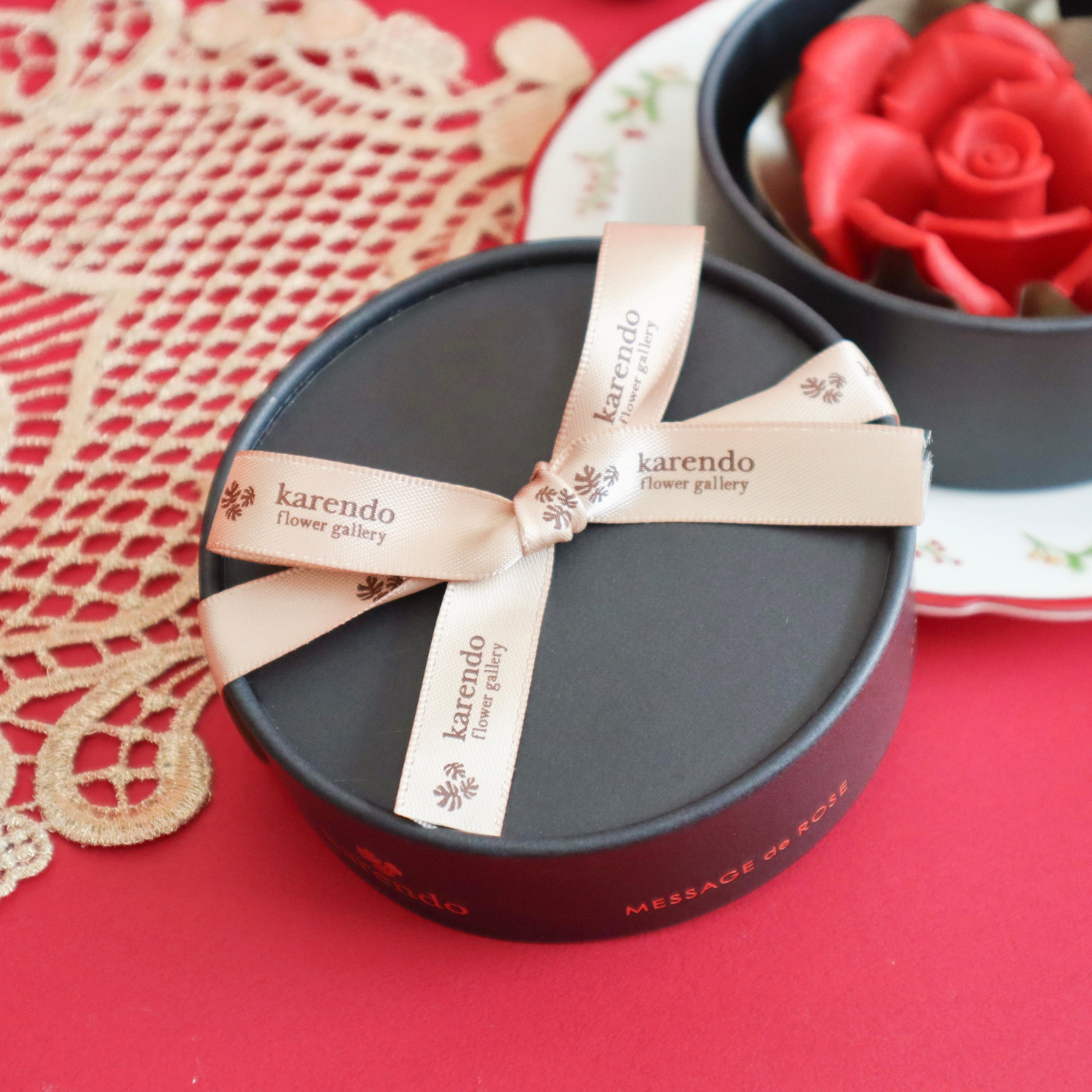 【ギフトBOX付】ウサギ紅茶＆お花のチョコレートセット