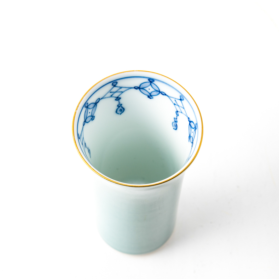 【Duke】一口ビアカップ 瓔珞模様