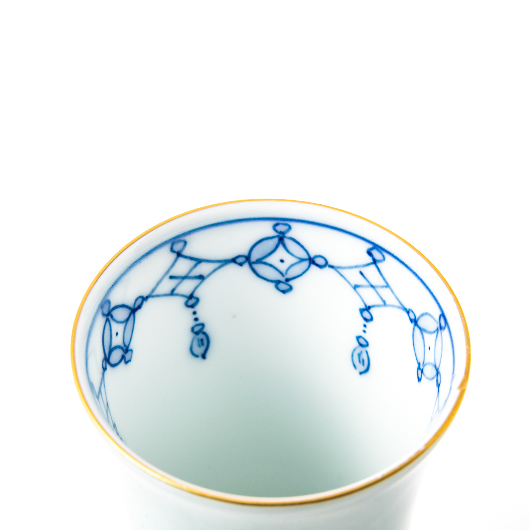 【Duke】一口ビアカップ 瓔珞模様