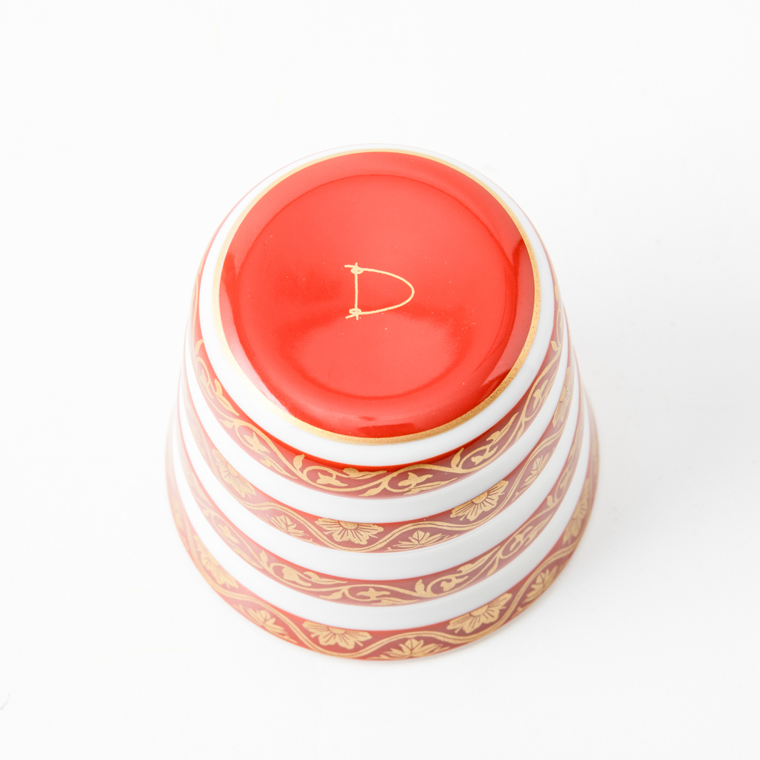 【Duke】ロックグラス 金襴手 