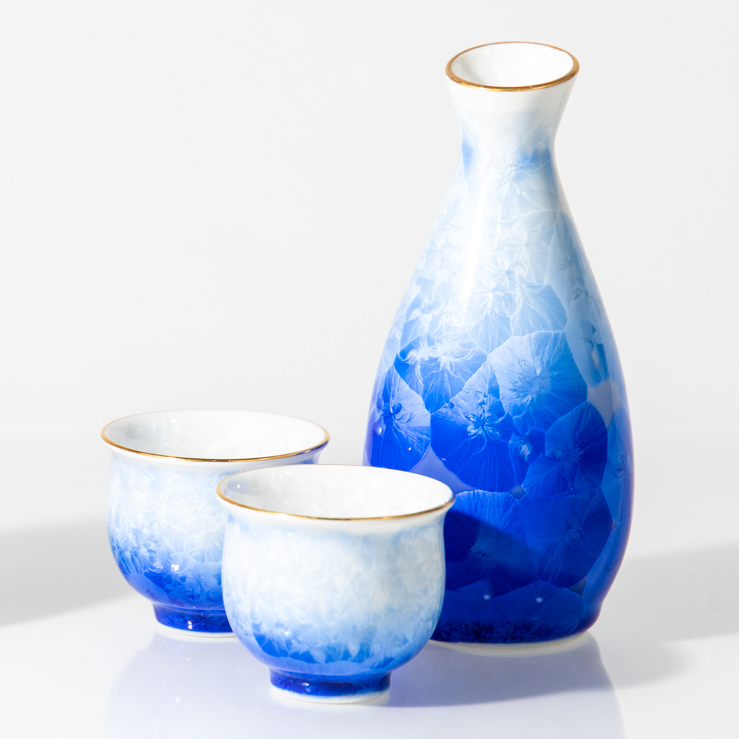 【Duke】酒器セット 花結晶釉