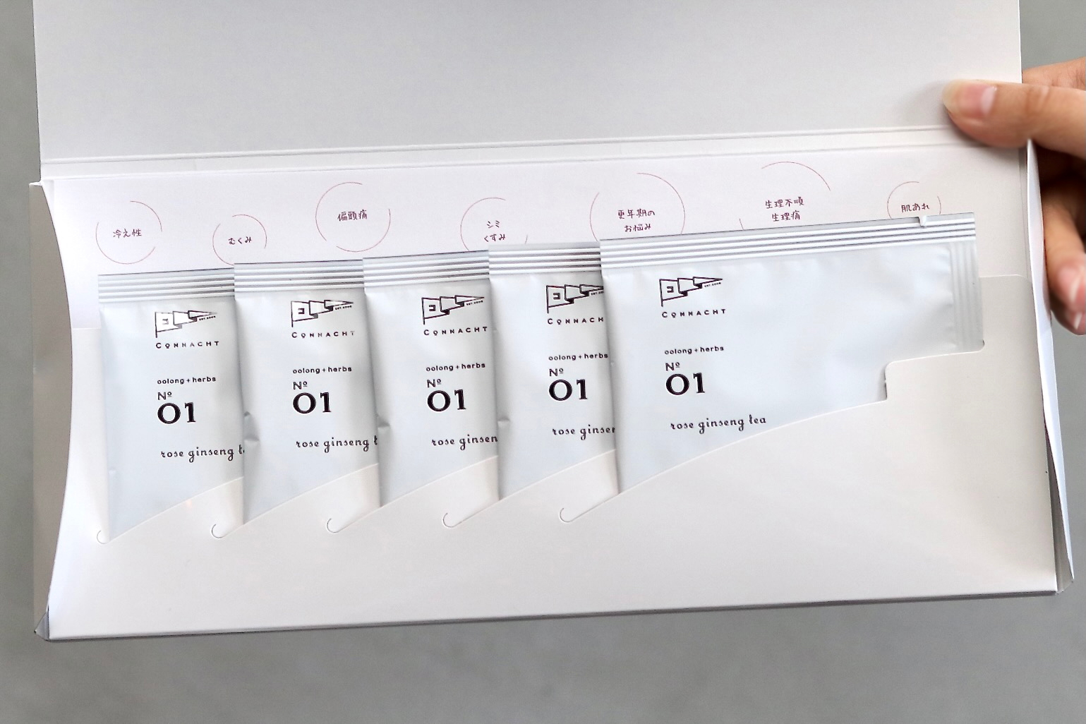 薔薇人蔘烏龍茶（5個）ギフトケース入り