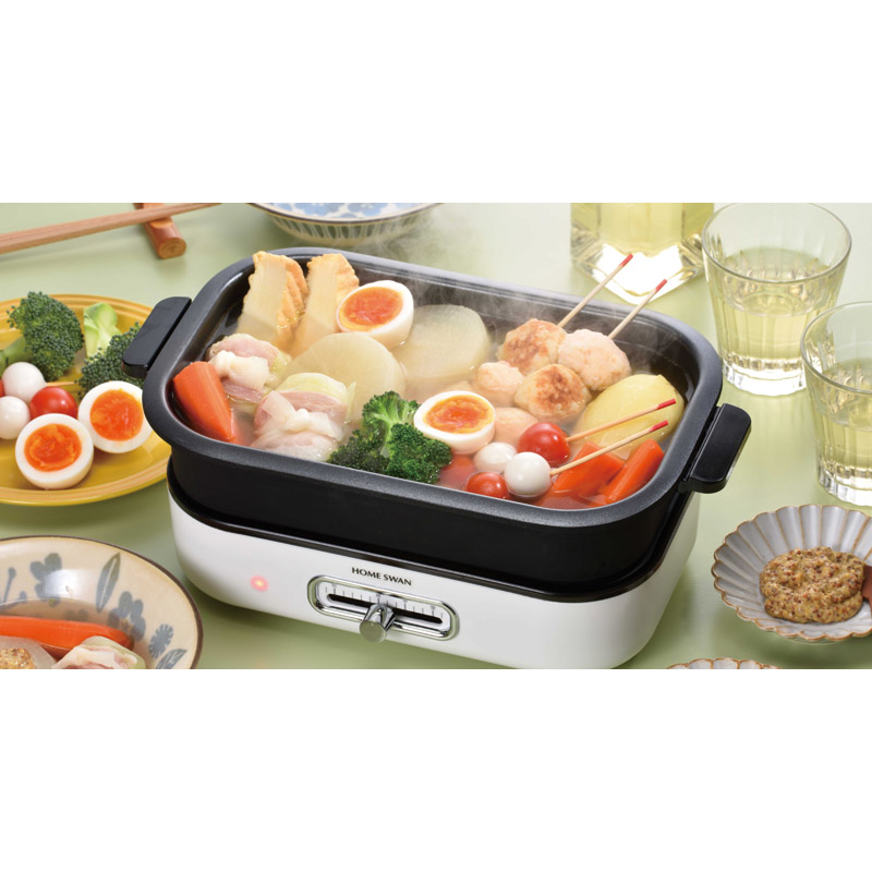 ソロホットプレート 鍋付き