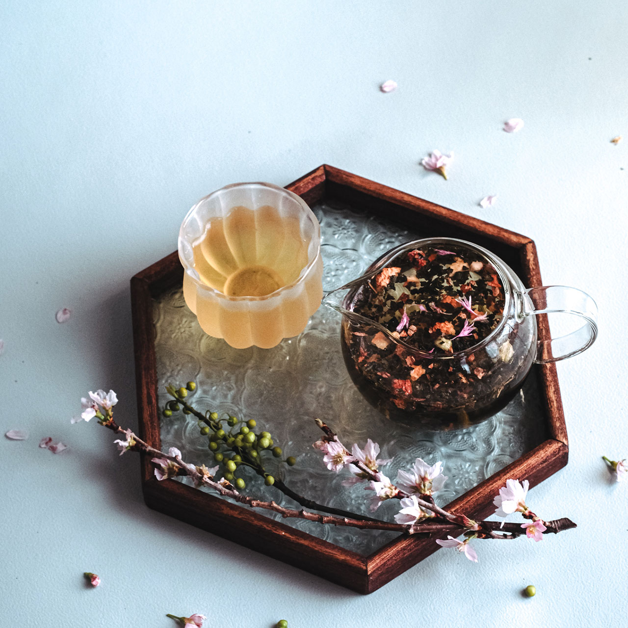 桜ティーブレンド「Sakura Kiss」ギフトボックス14杯分