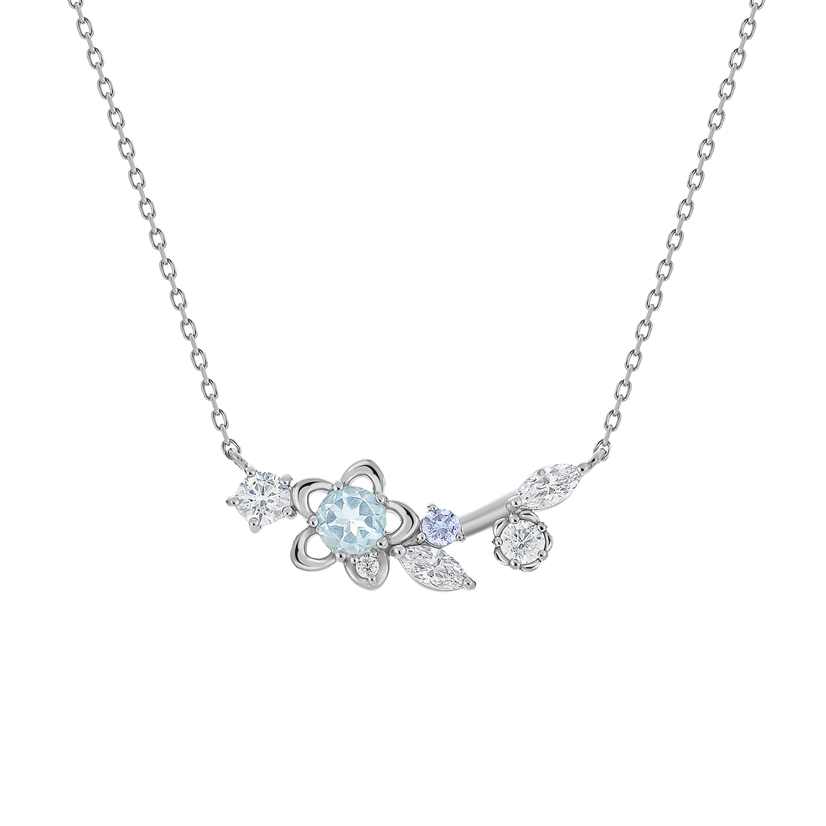 【Spring Limited】シルバー ネモフィラ ネックレス