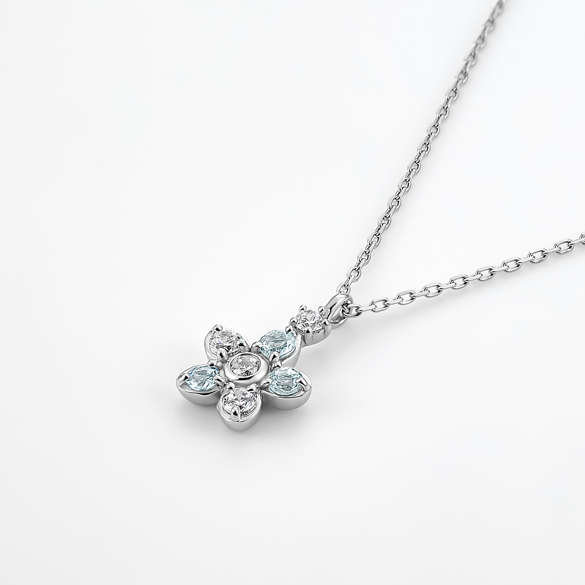 【Spring Limited】シルバー ネモフィラ ネックレス