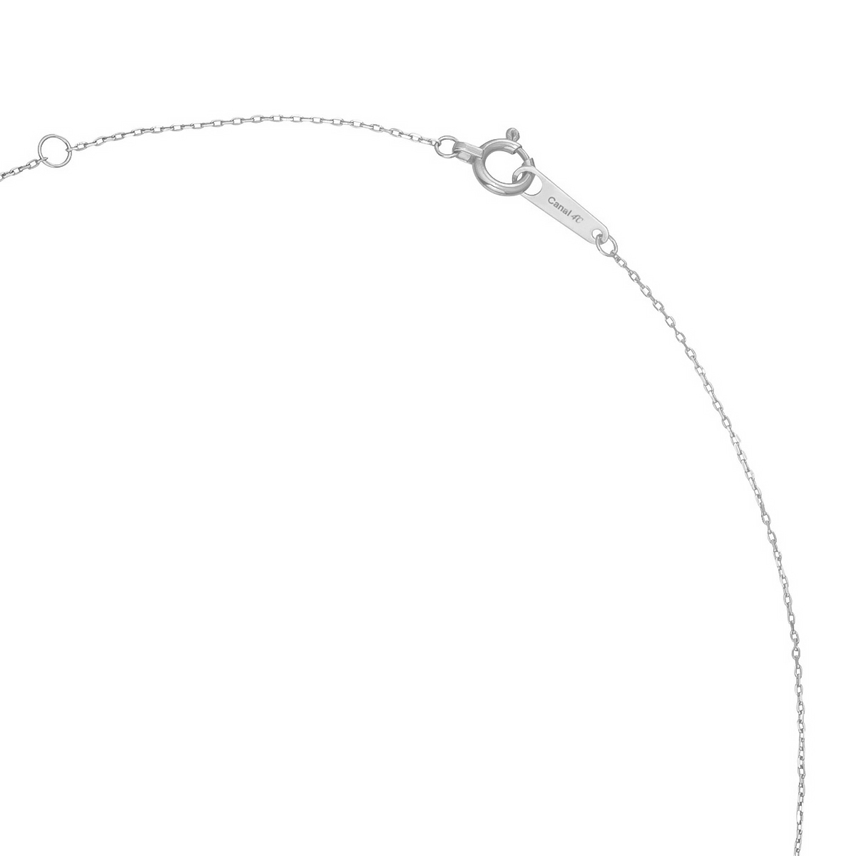 【Spring Limited】K10ホワイトゴールド/シルバー ネックレス